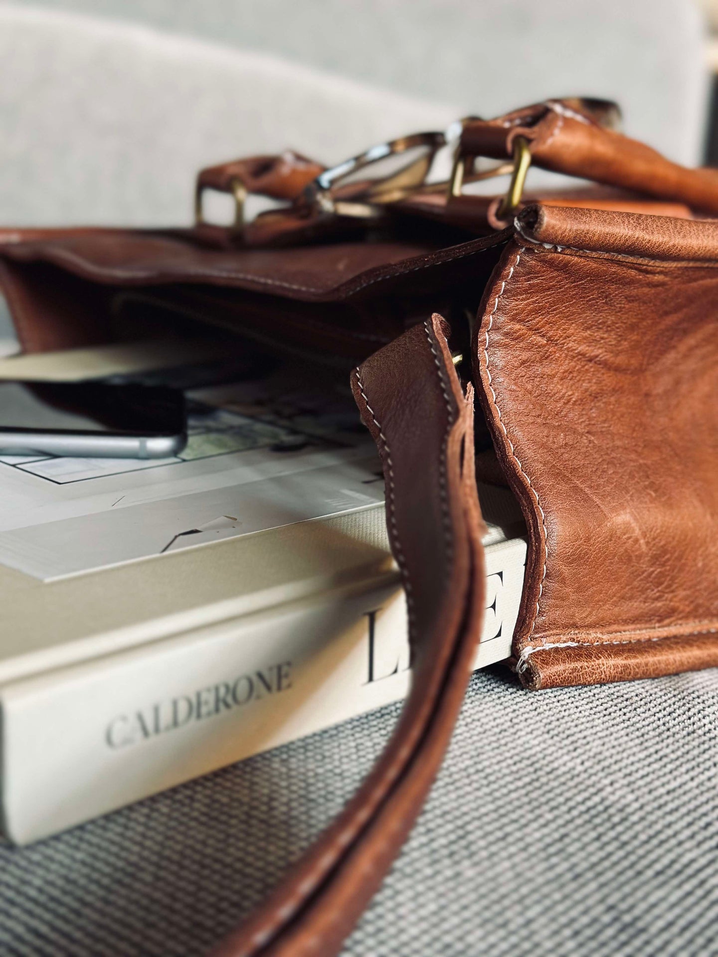 Arbeitstasche Halma Walnut