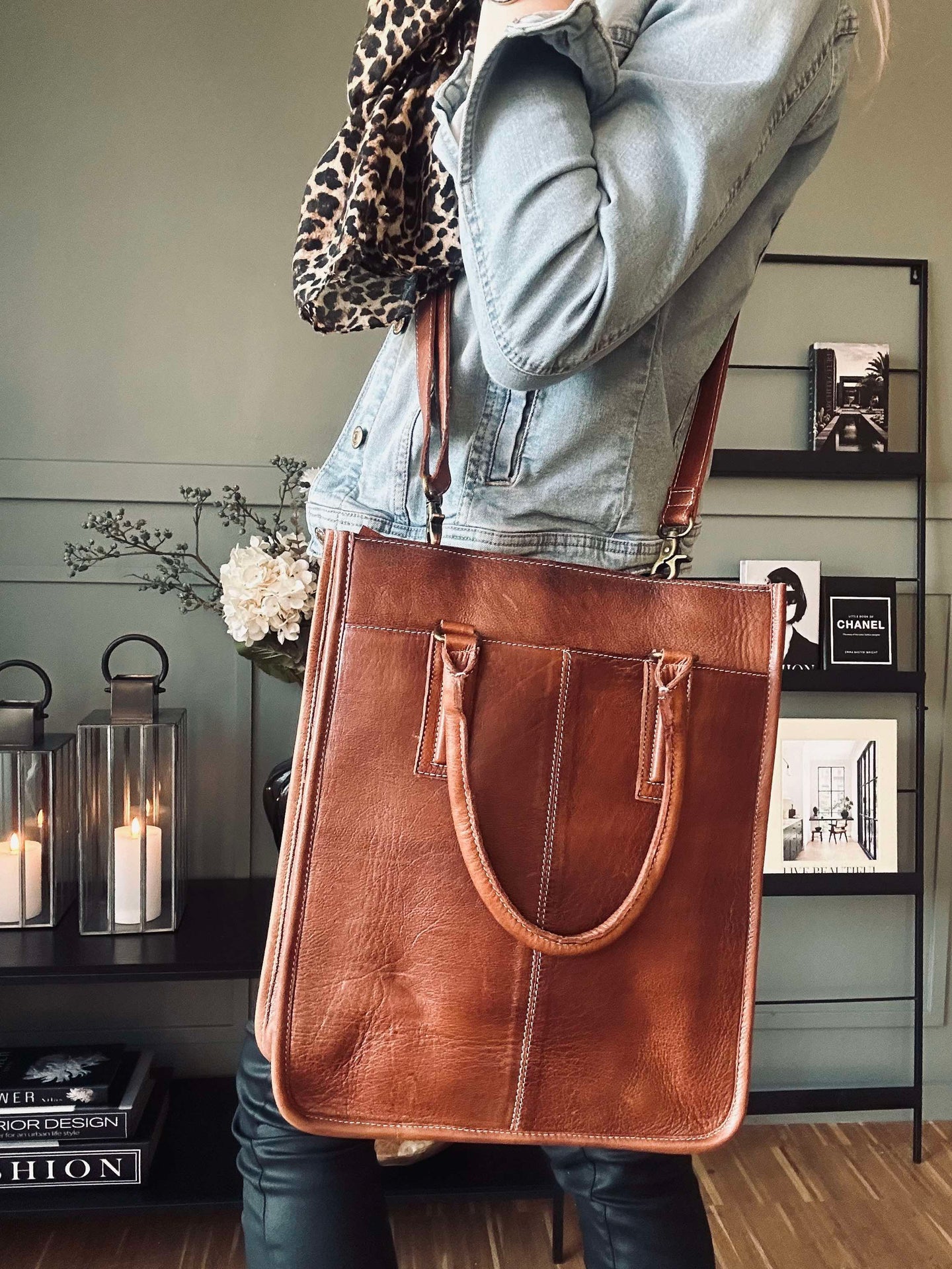 Arbeitstasche Halma Walnut