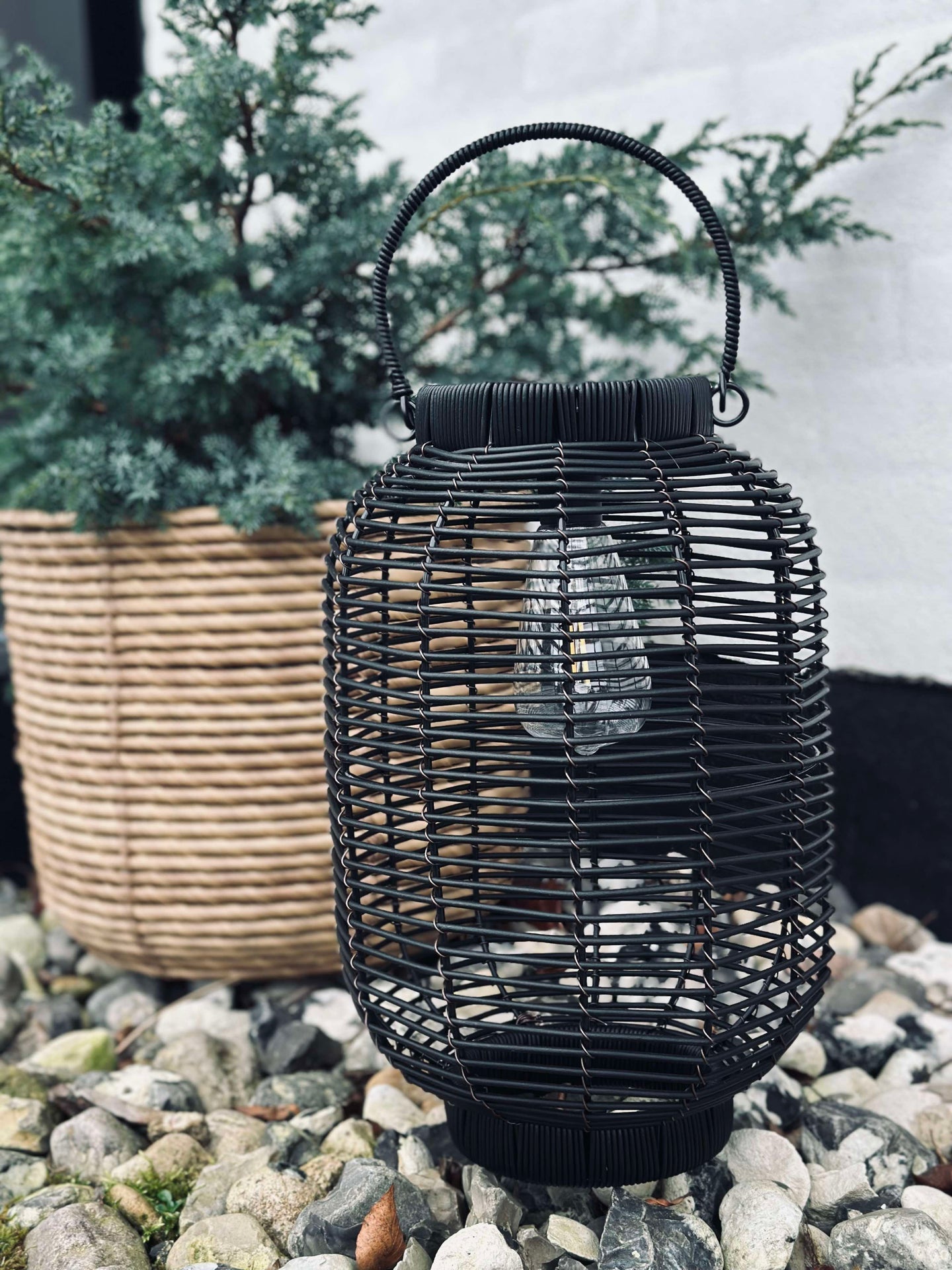 Laterne Solar Molly Black