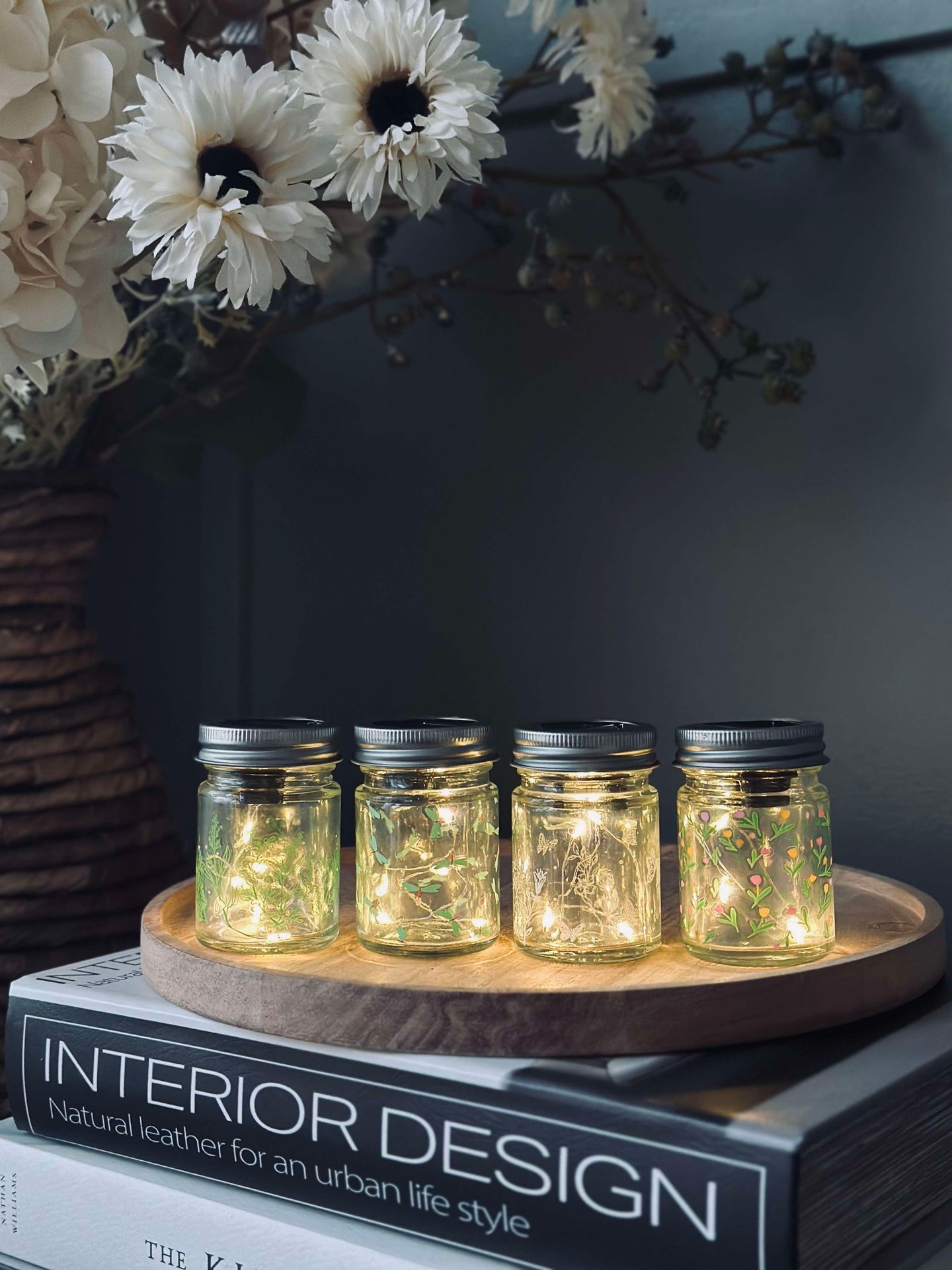 Mini-Laterne mit Solar - MIX