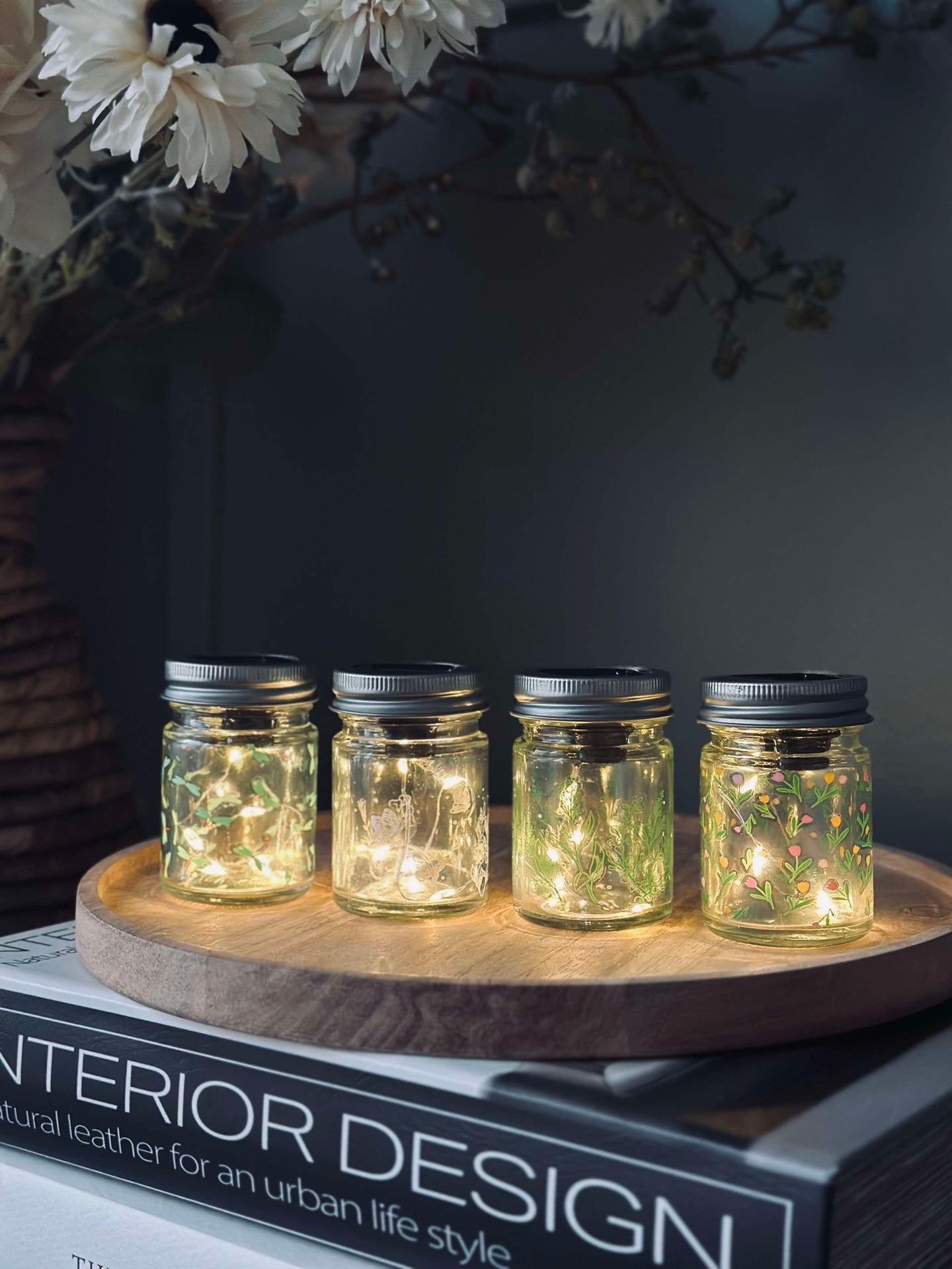 Mini-Laterne mit Solar - MIX