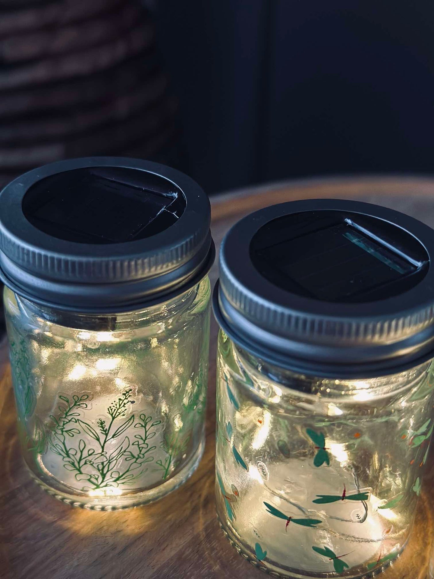 Mini-Laterne mit Solar - MIX