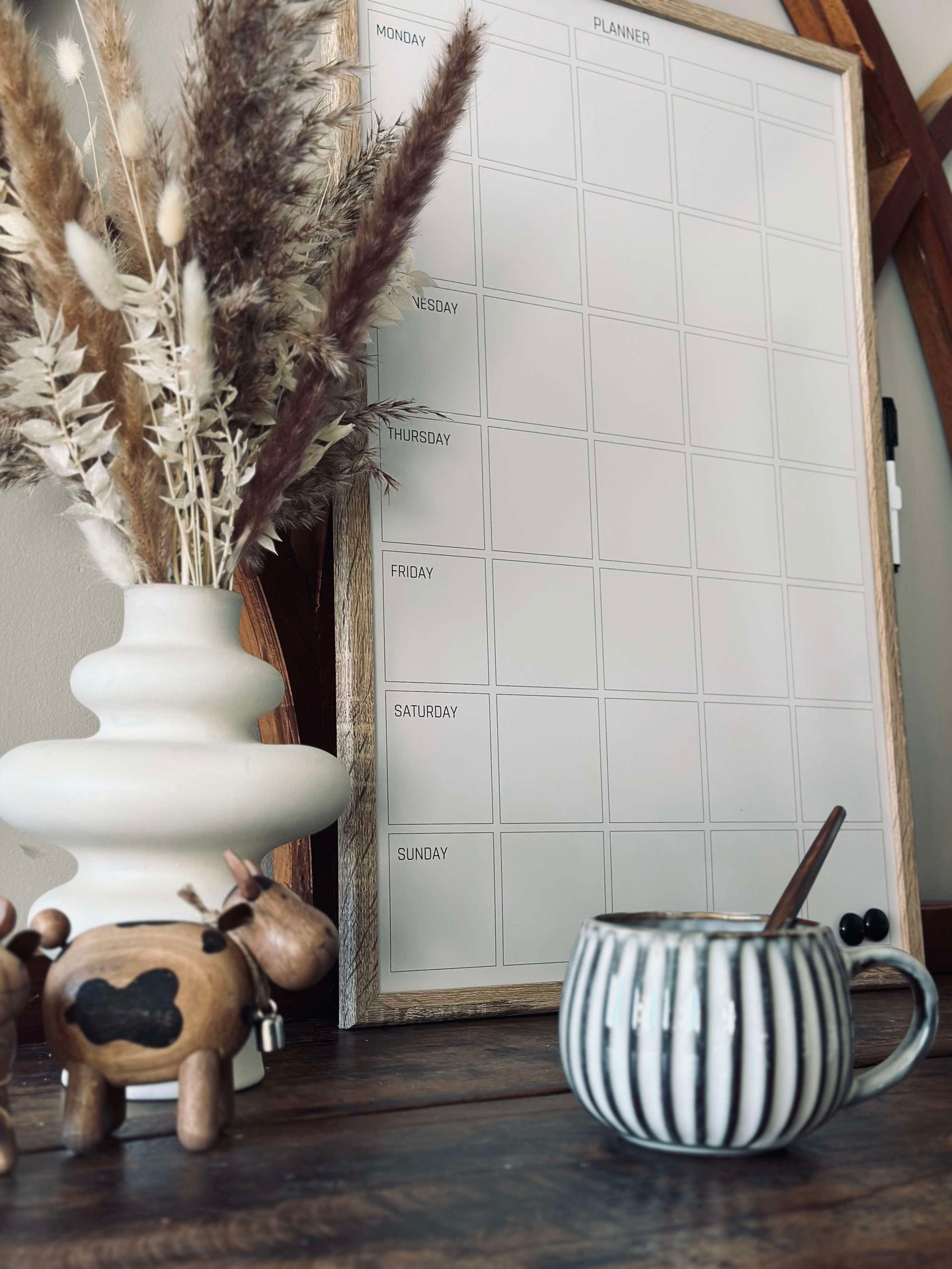 Magnetisches Whiteboard - Planer