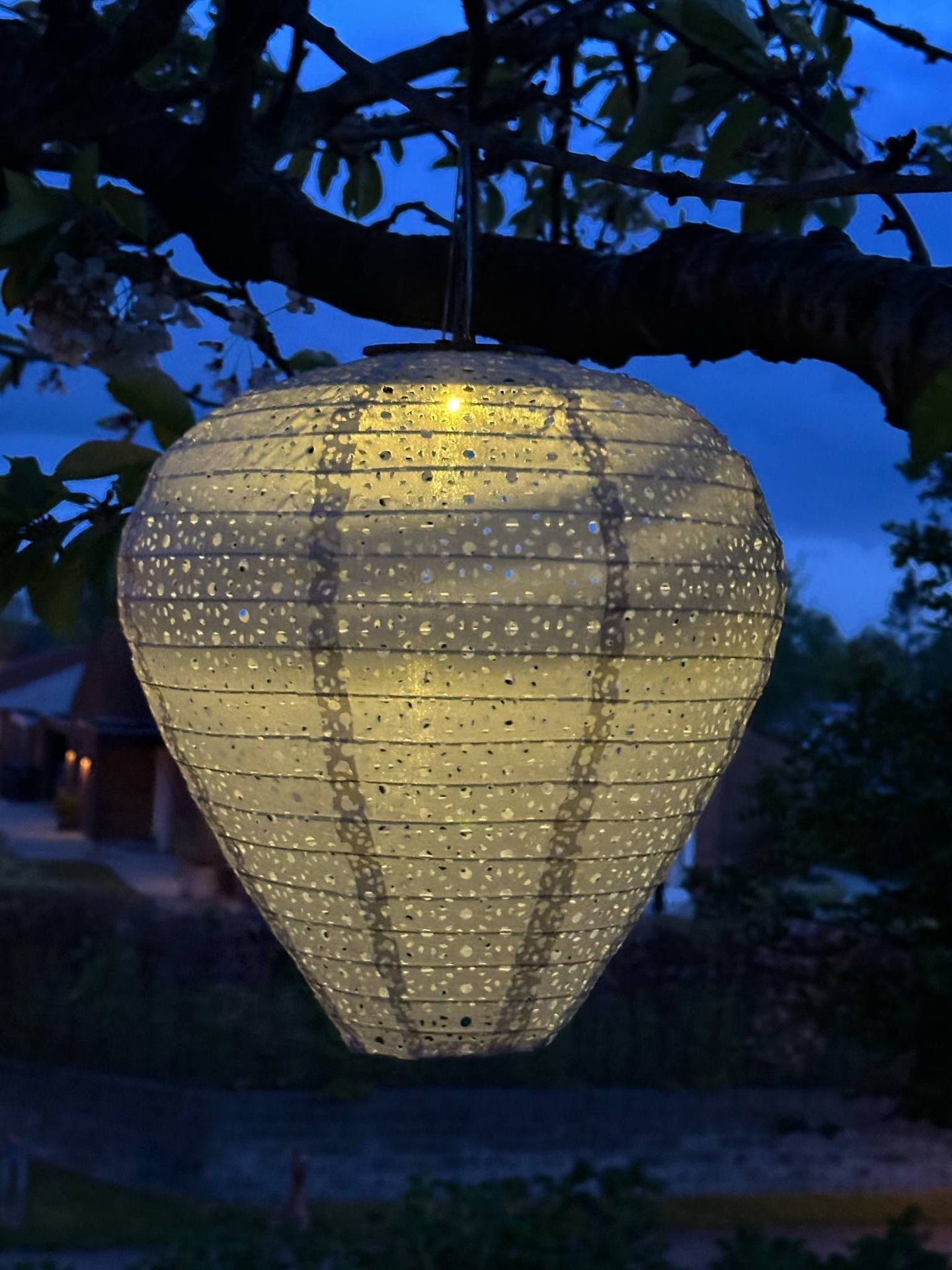 Lampe mit Solarzellen - Dusty Green