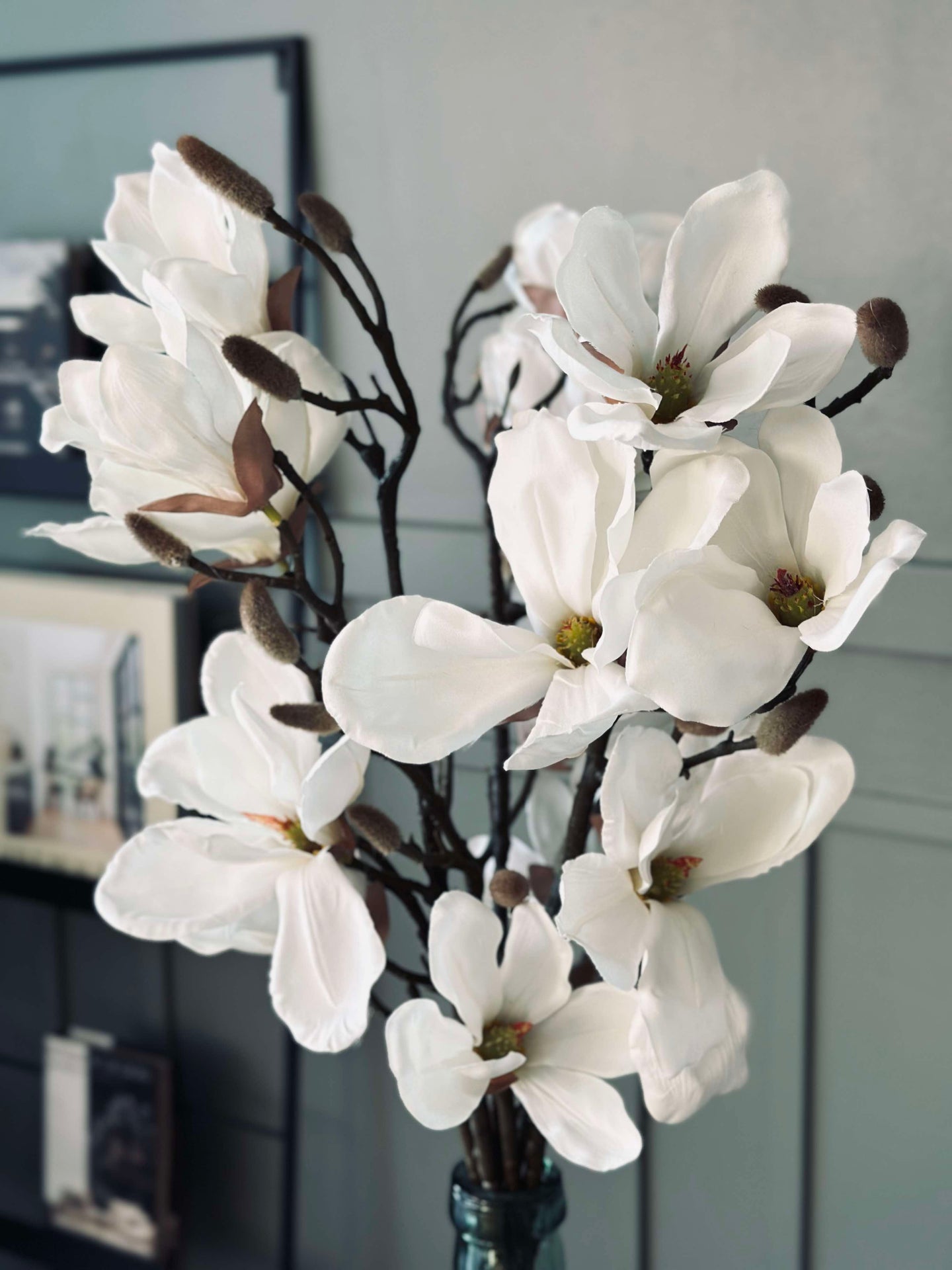 Magnolienzweig - 92 cm