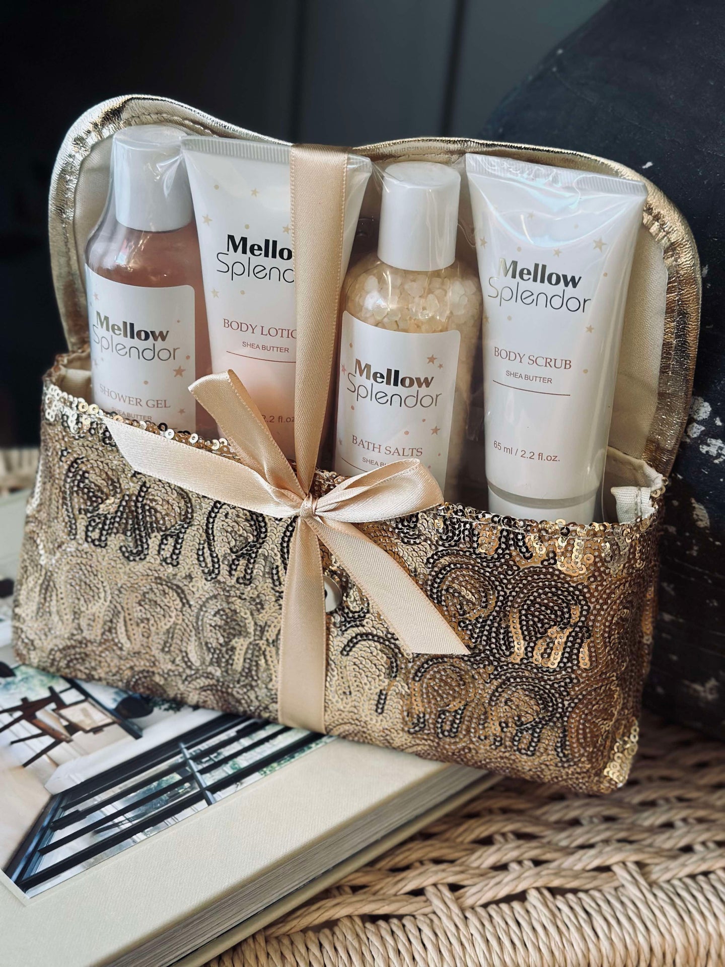 Geschenkset in Kosmetiktasche - 5 Teile