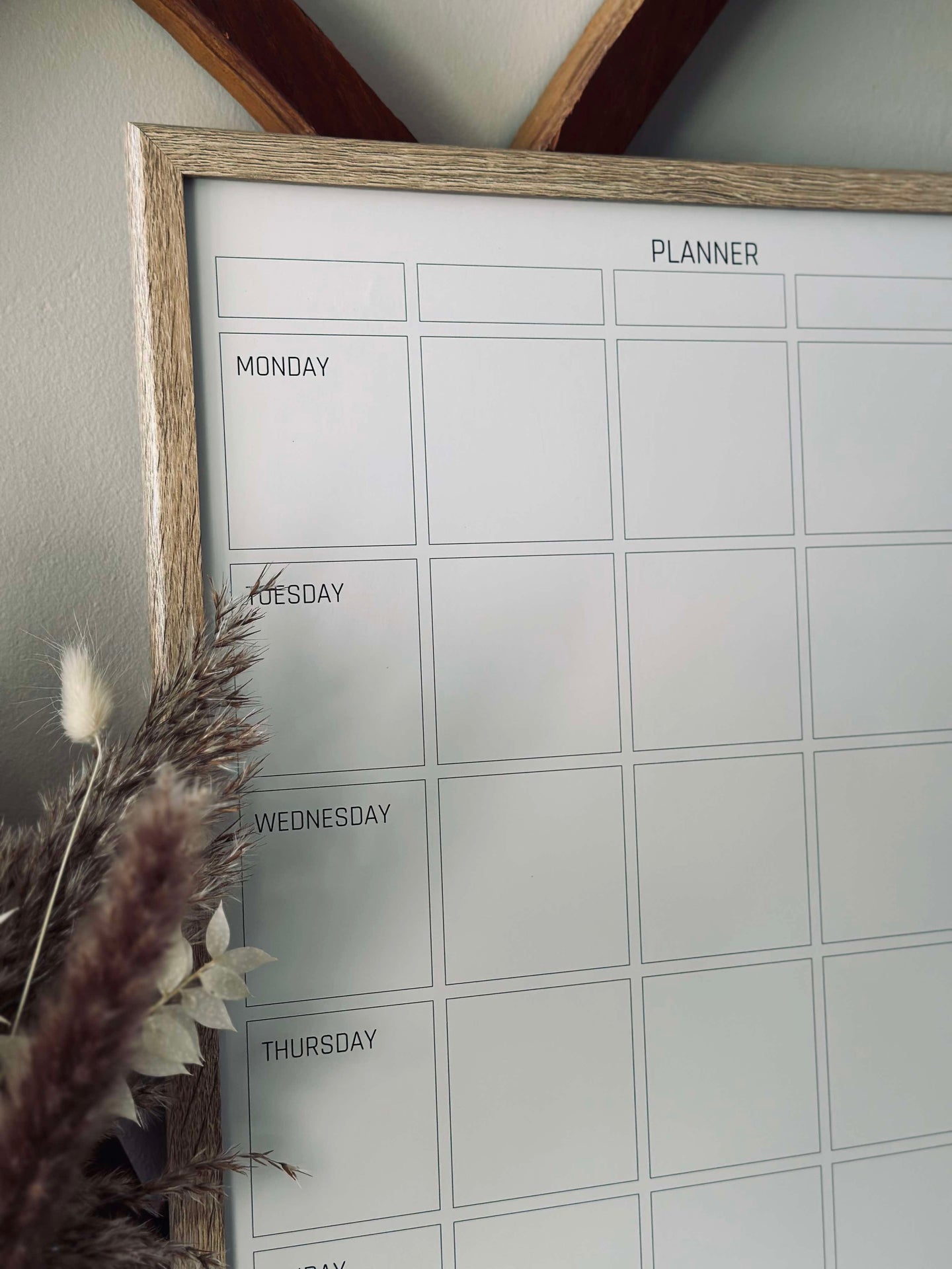 Magnetisches Whiteboard - Planer