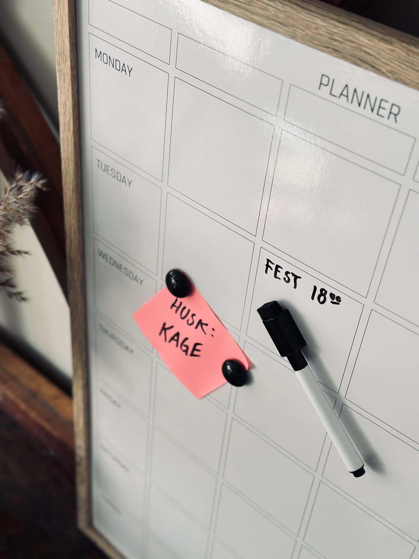 Magnetisches Whiteboard - Planer