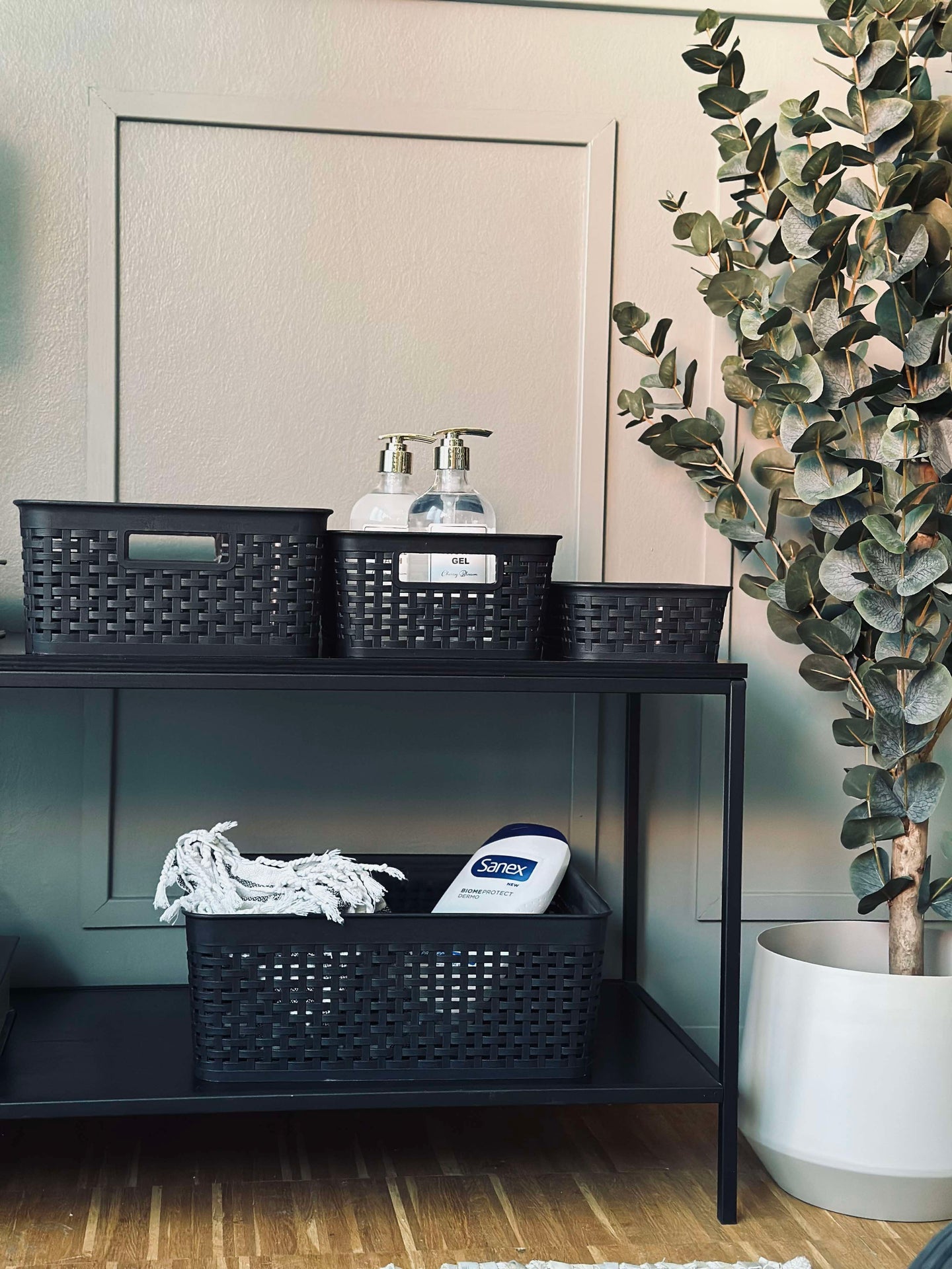 Aufbewahrungsbox Mille black - Medium