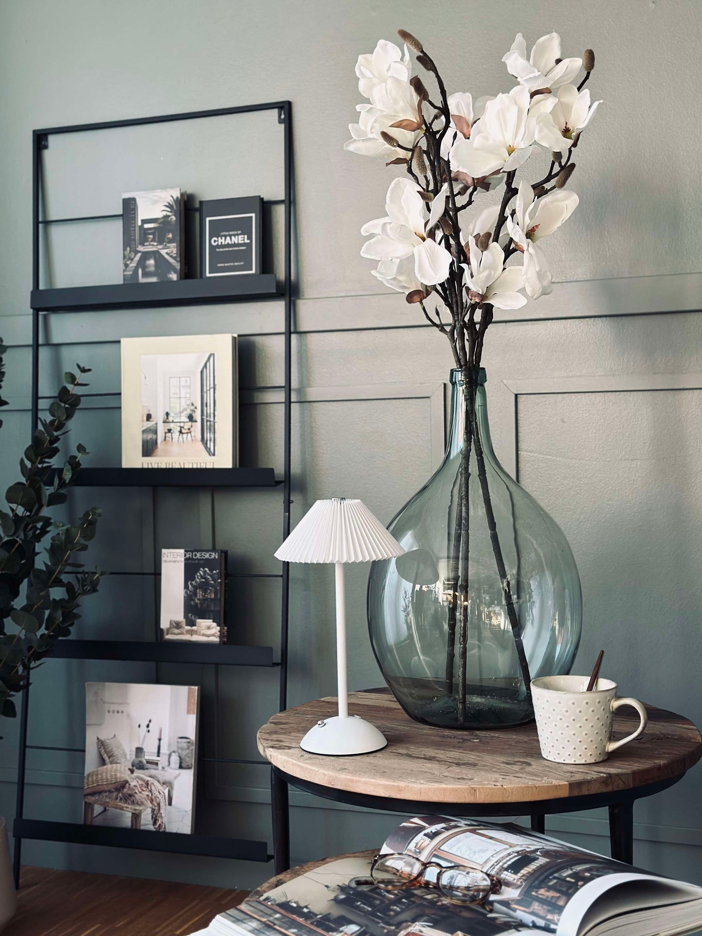 Magnolienzweig - 92 cm
