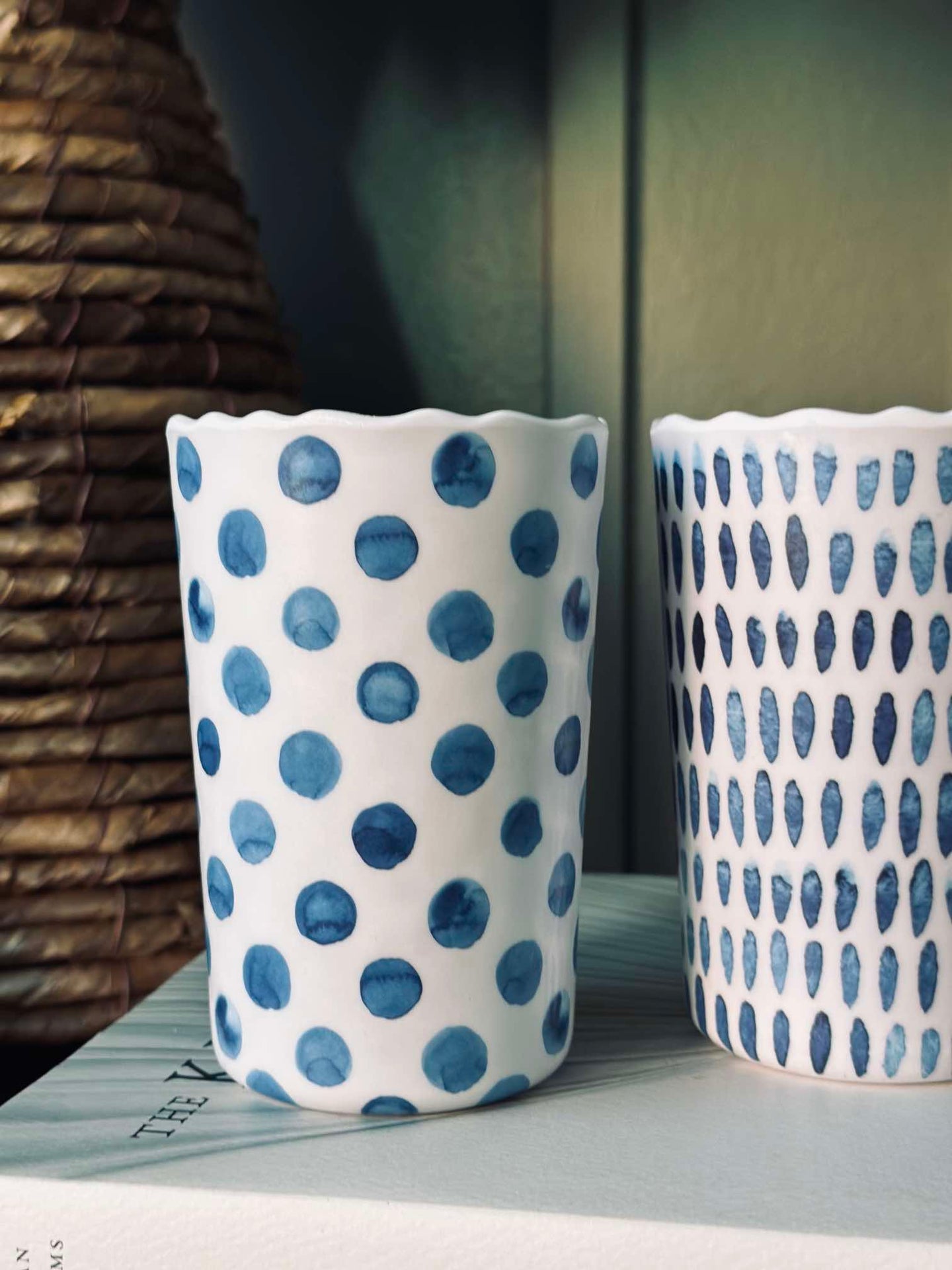 Becher Blue Melamin - Mix