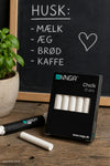 Tafelkreidehalter und Tafelkreide - 12 Stk.