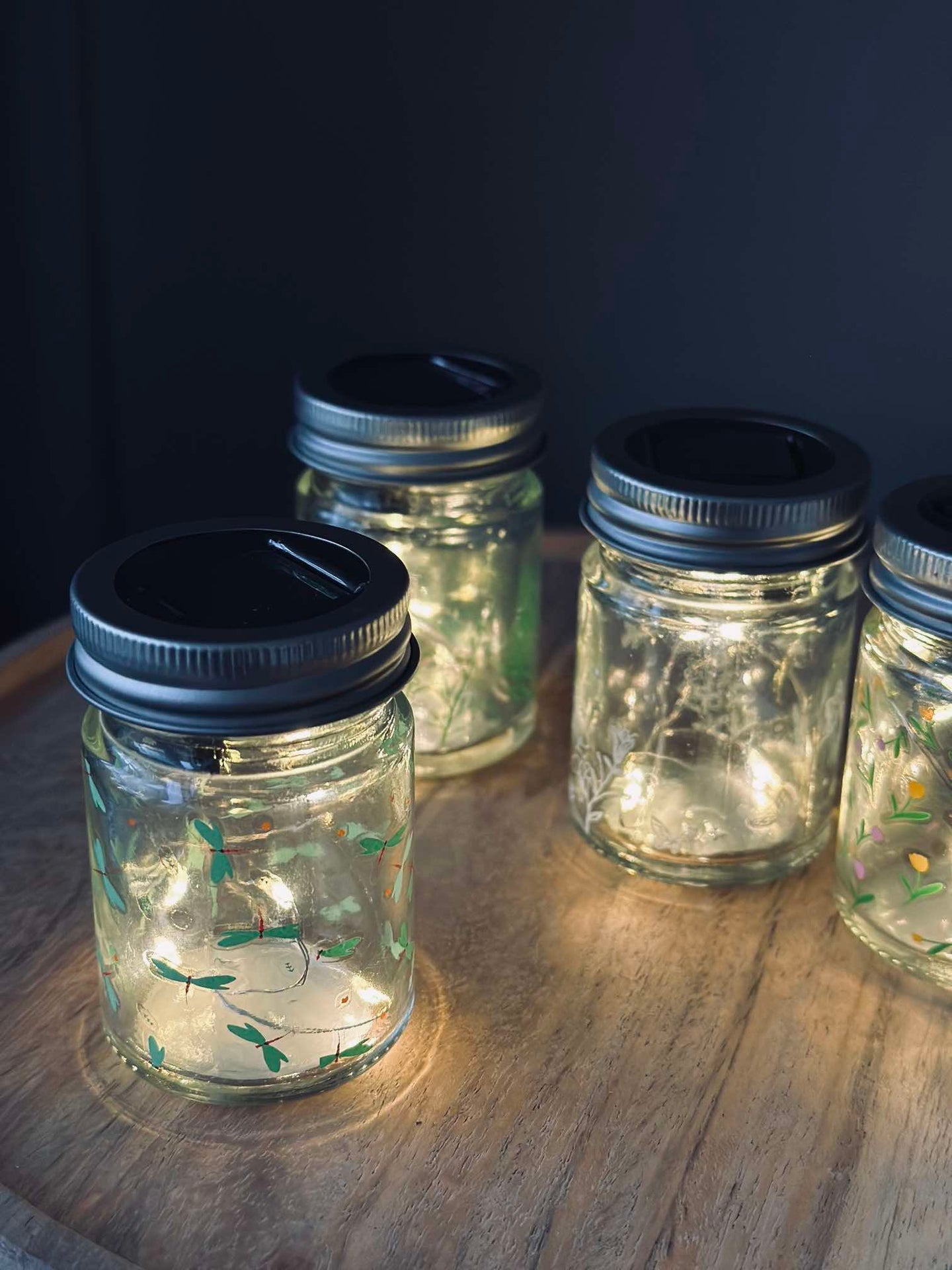 Mini-Laterne mit Solar - MIX