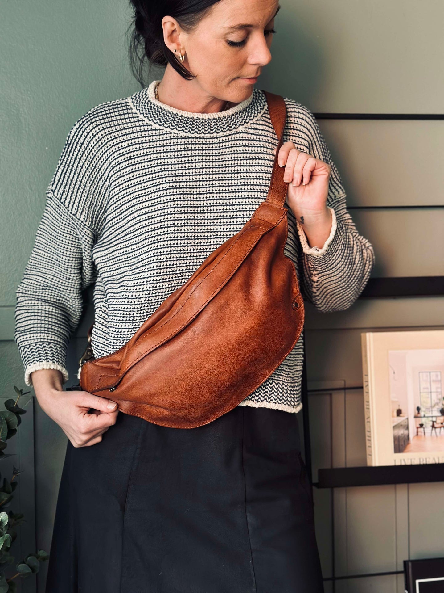 Bumbag Taya Cognac
