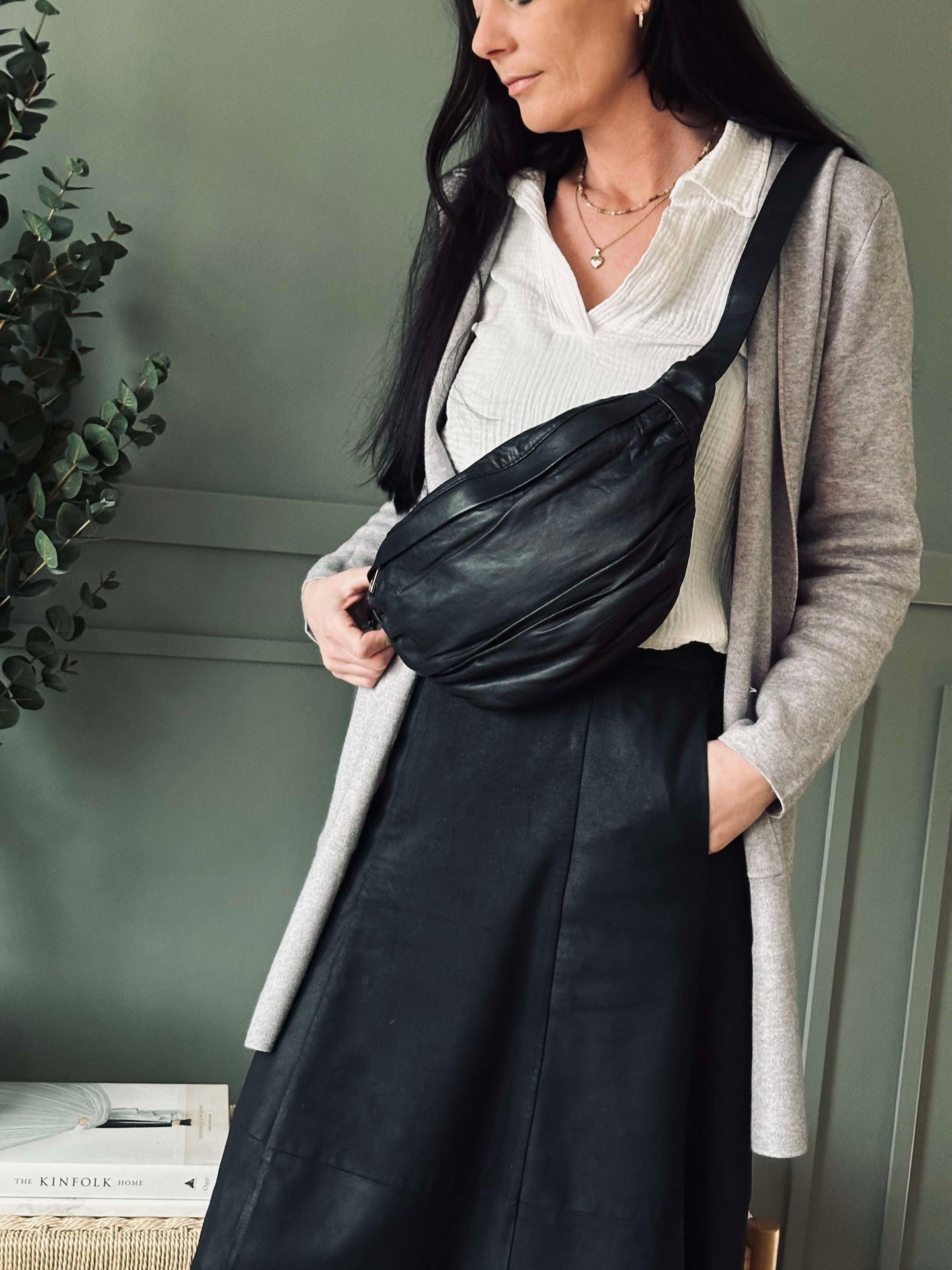 Bumbag Nero - Ultra weiches Leder