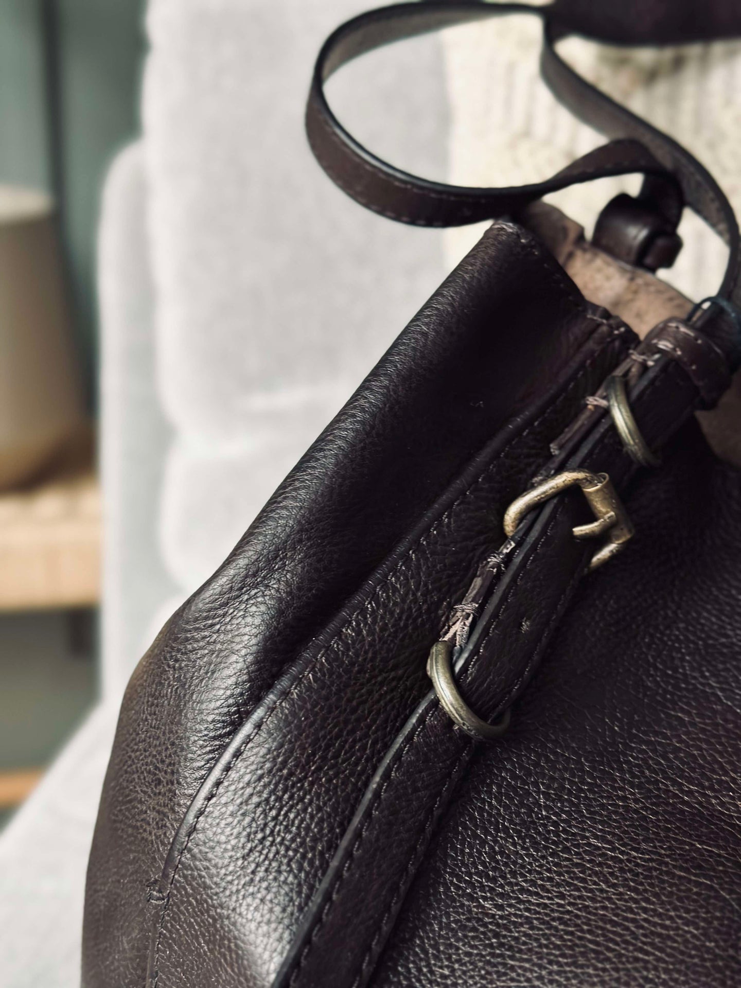 Schultertasche - Dunkelbraun
