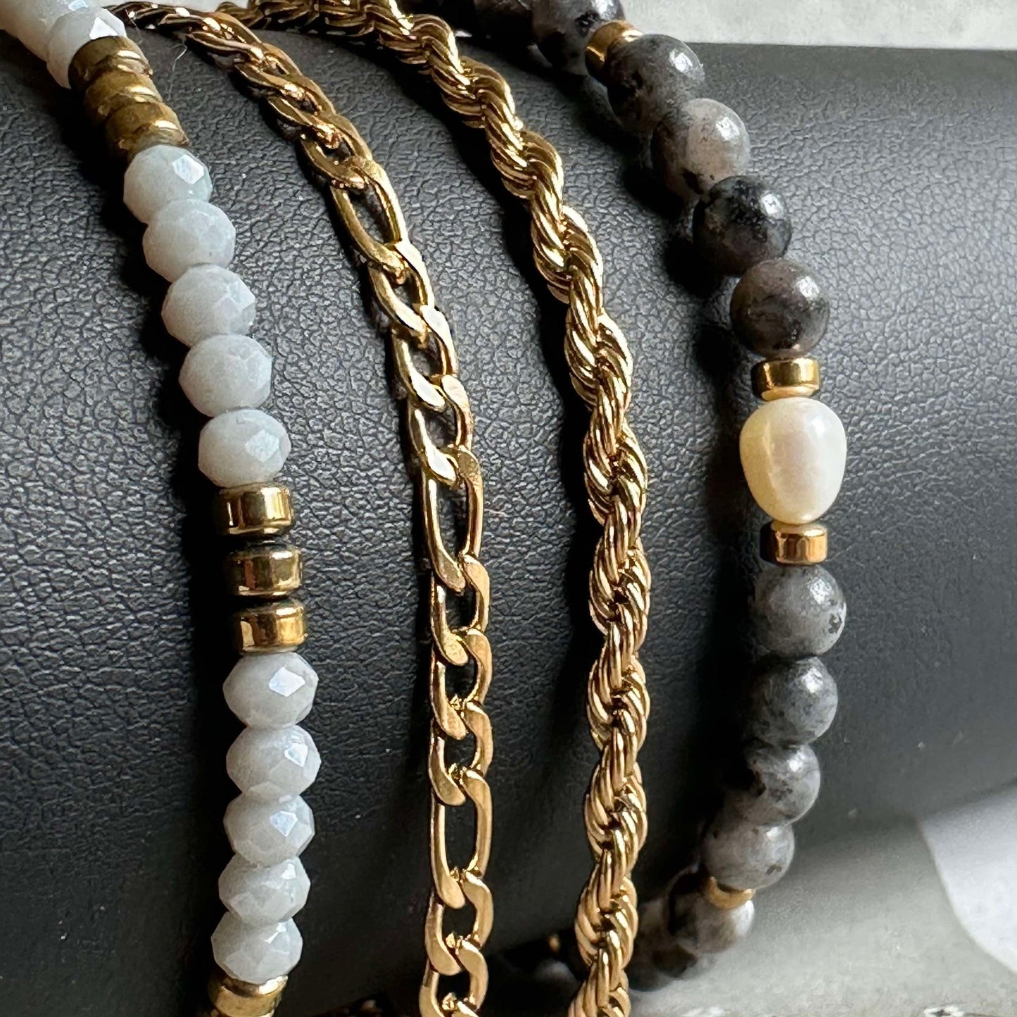 Armband Erika Stone - Set mit 4 Armbändern