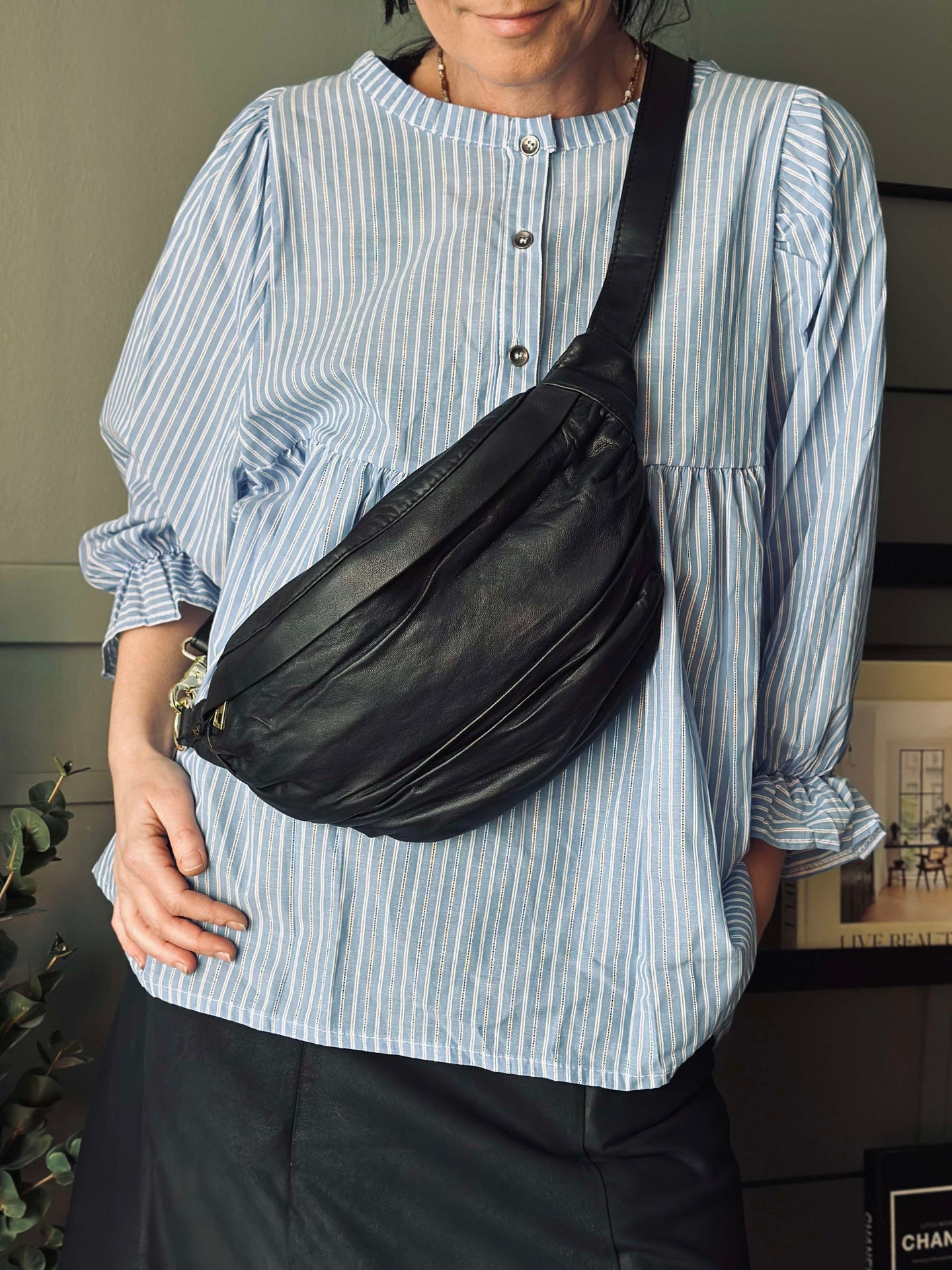 Bumbag Nero - Ultra weiches Leder
