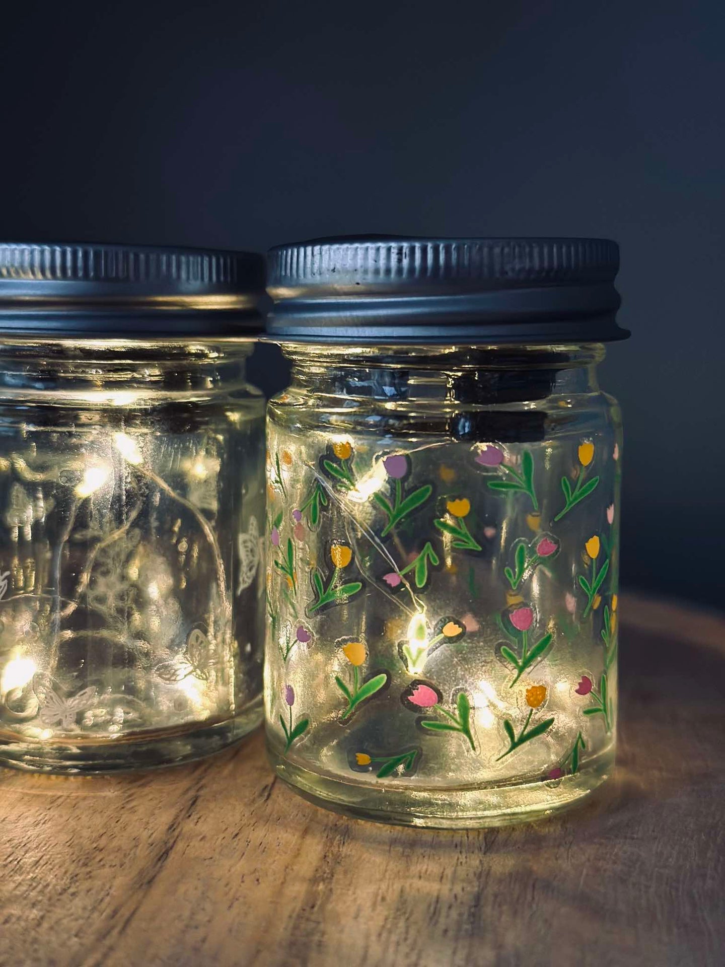 Mini-Laterne mit Solar - MIX