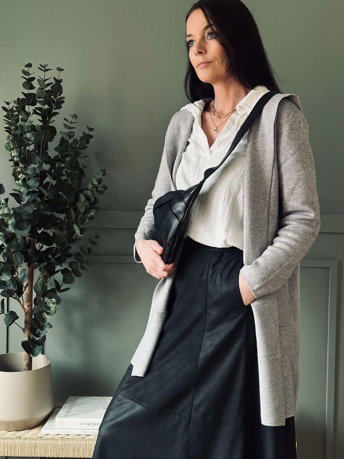Cardigan Amanda grey