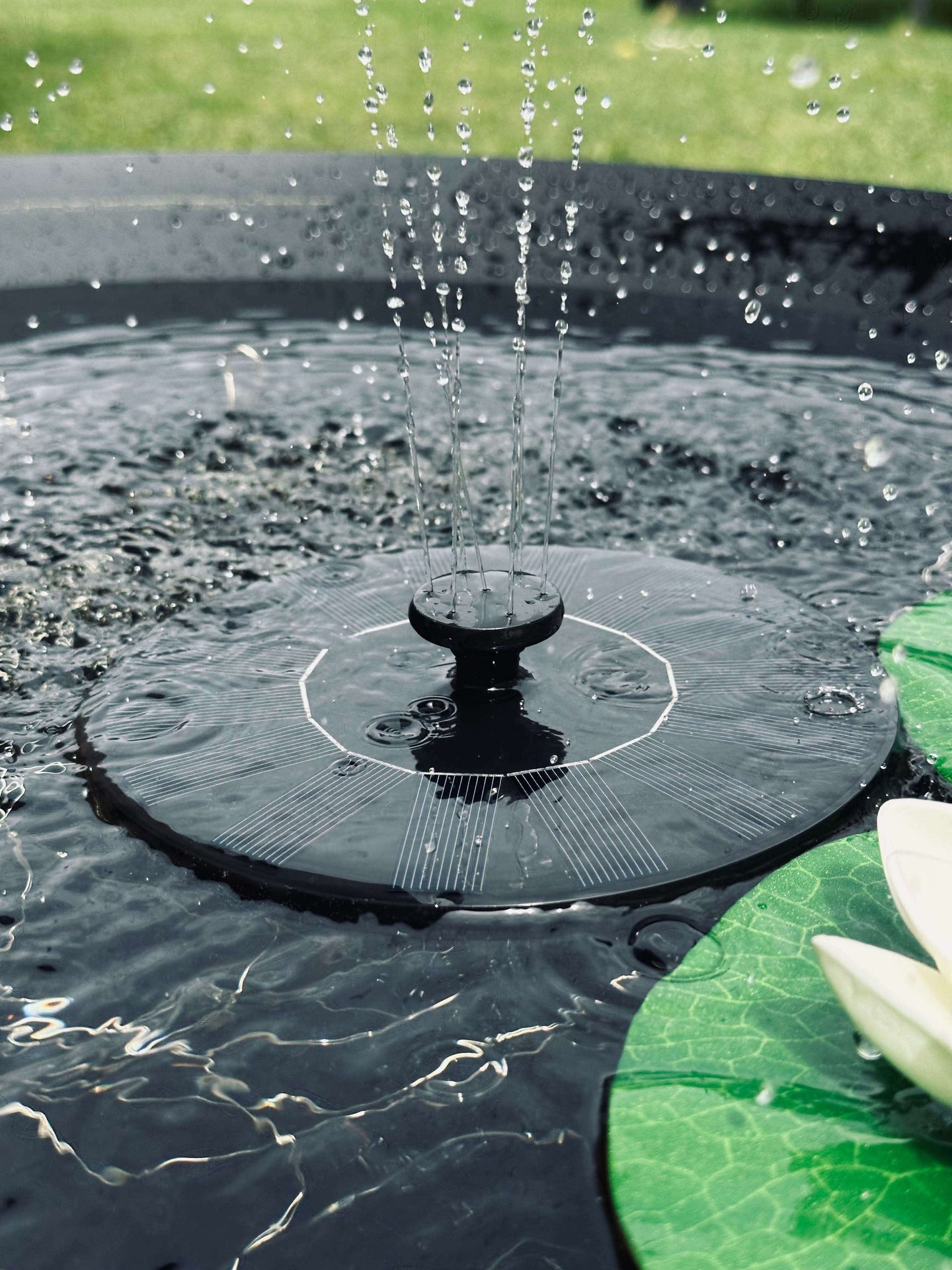 Solar-Springbrunnen - Ø 16 cm
