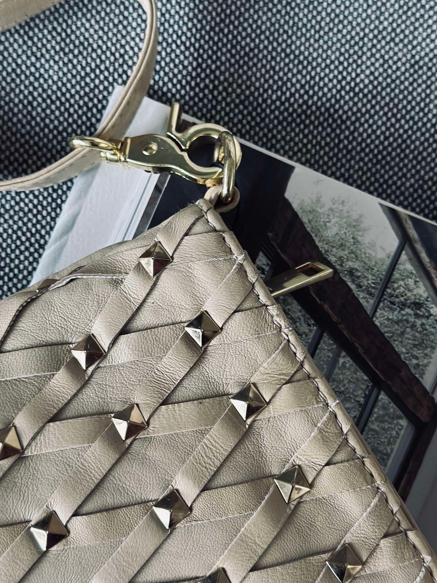 Clutch Vanila gold