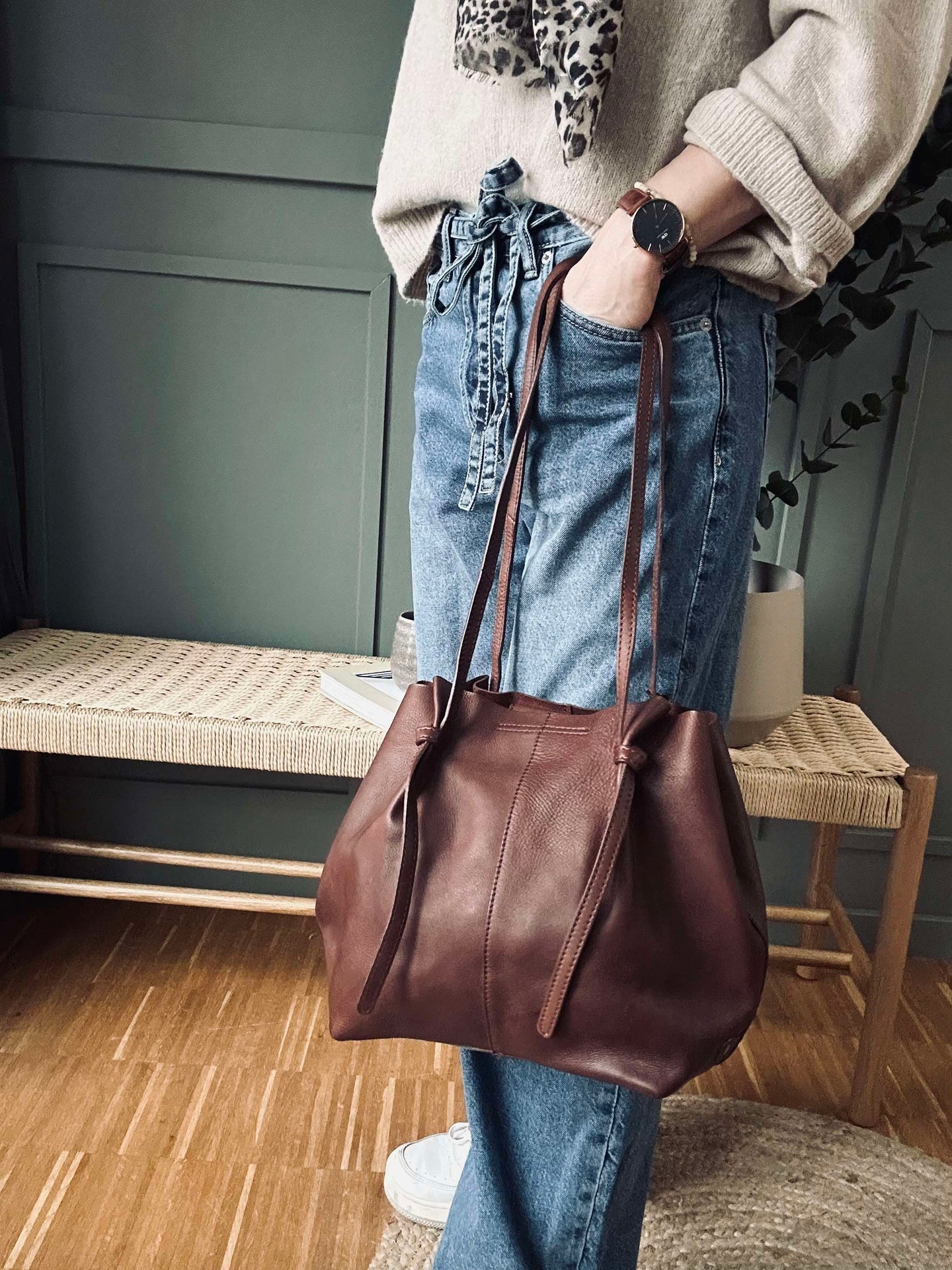 Exklusiver Chesterfield Shopper