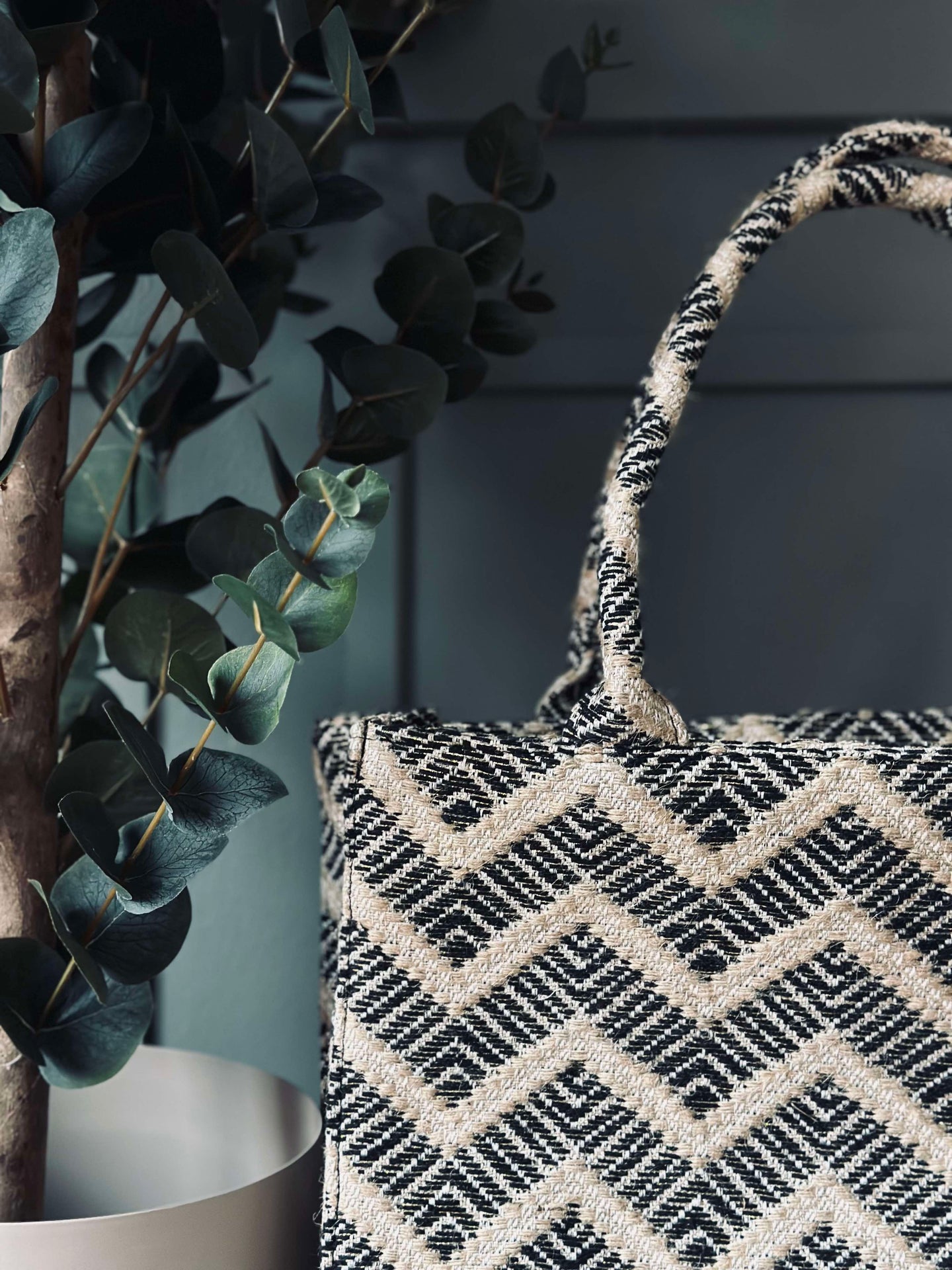 Shopper Julia - Schwarz / Gold