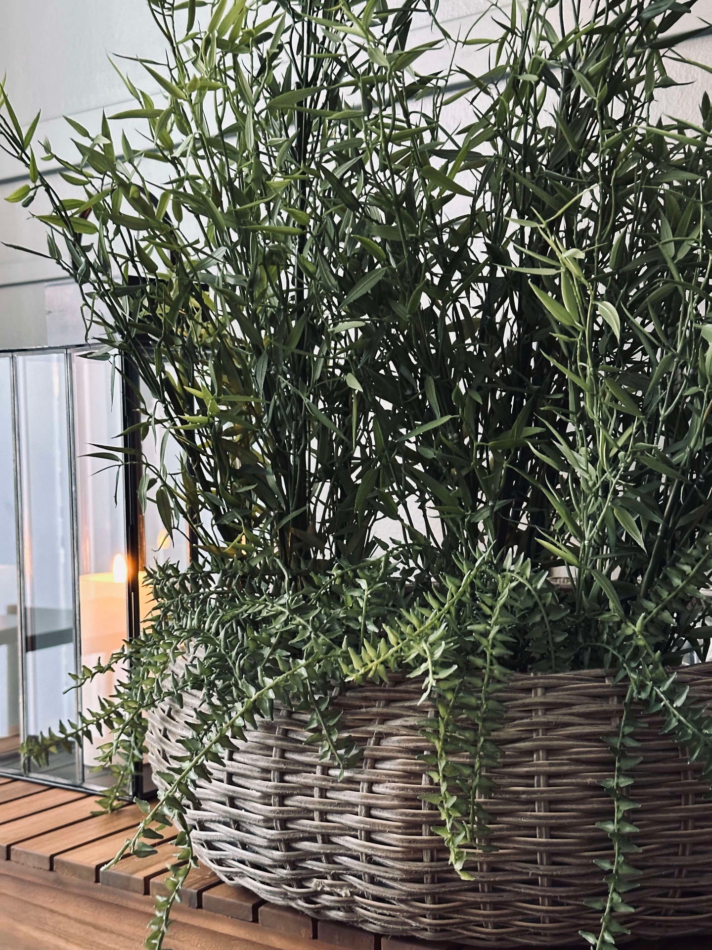Korbset Rattan - Natur 2 Stk.