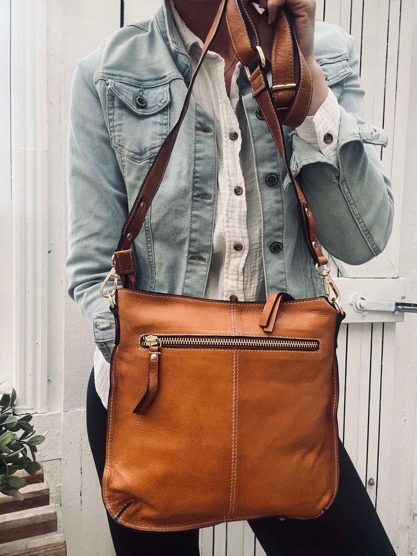 Crossover Nava medium - Cognac