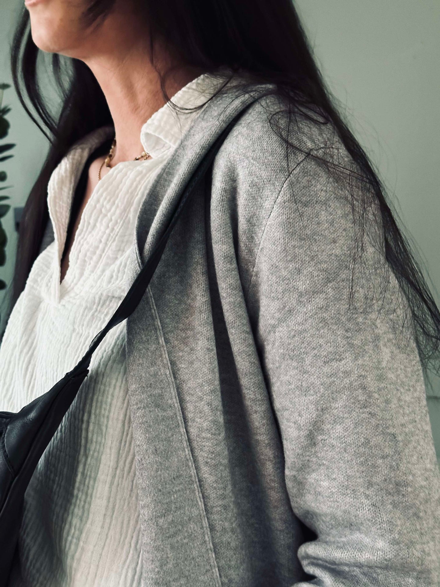 Cardigan Amanda grey