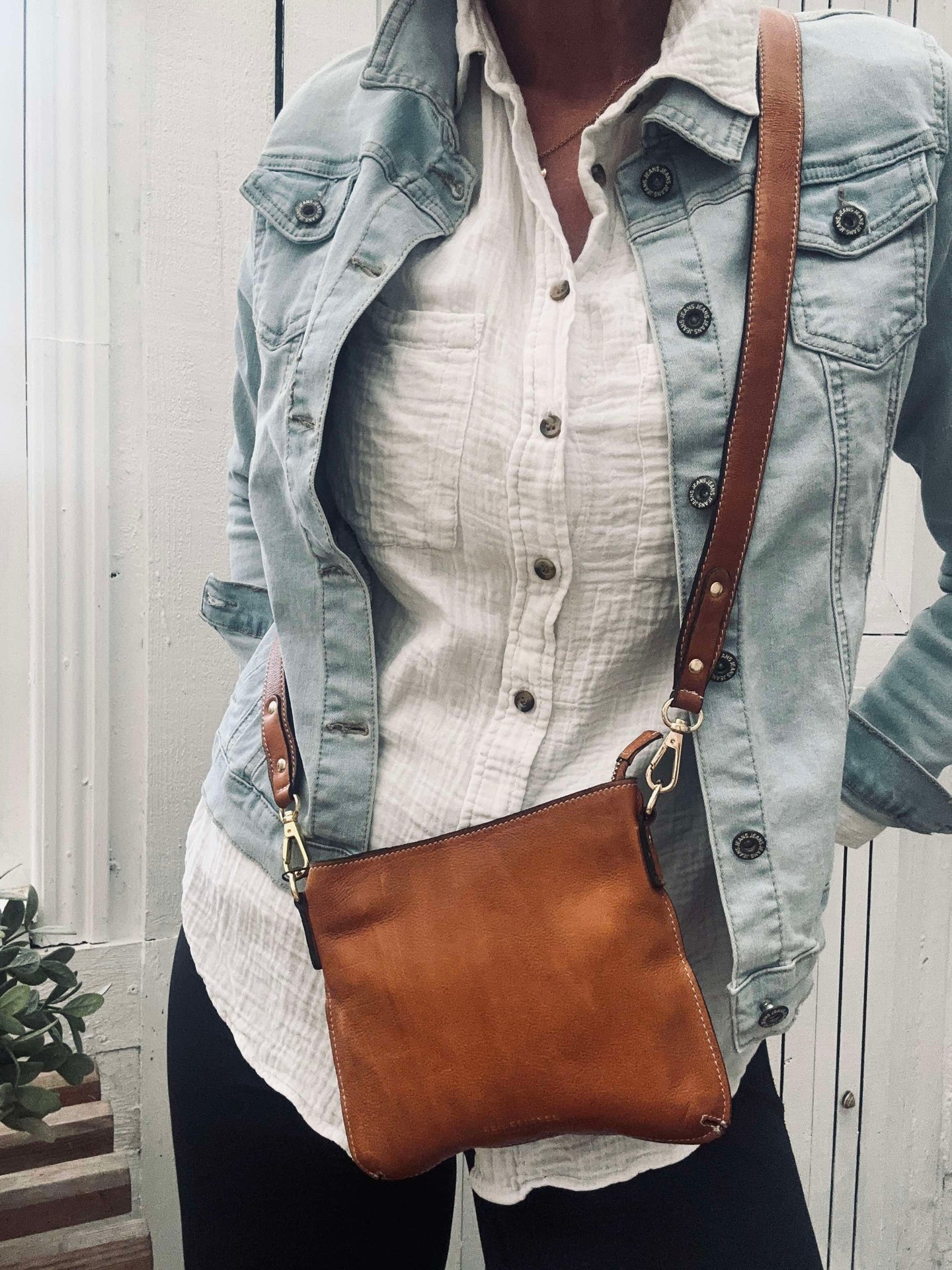 Crossover Nava small - Cognac