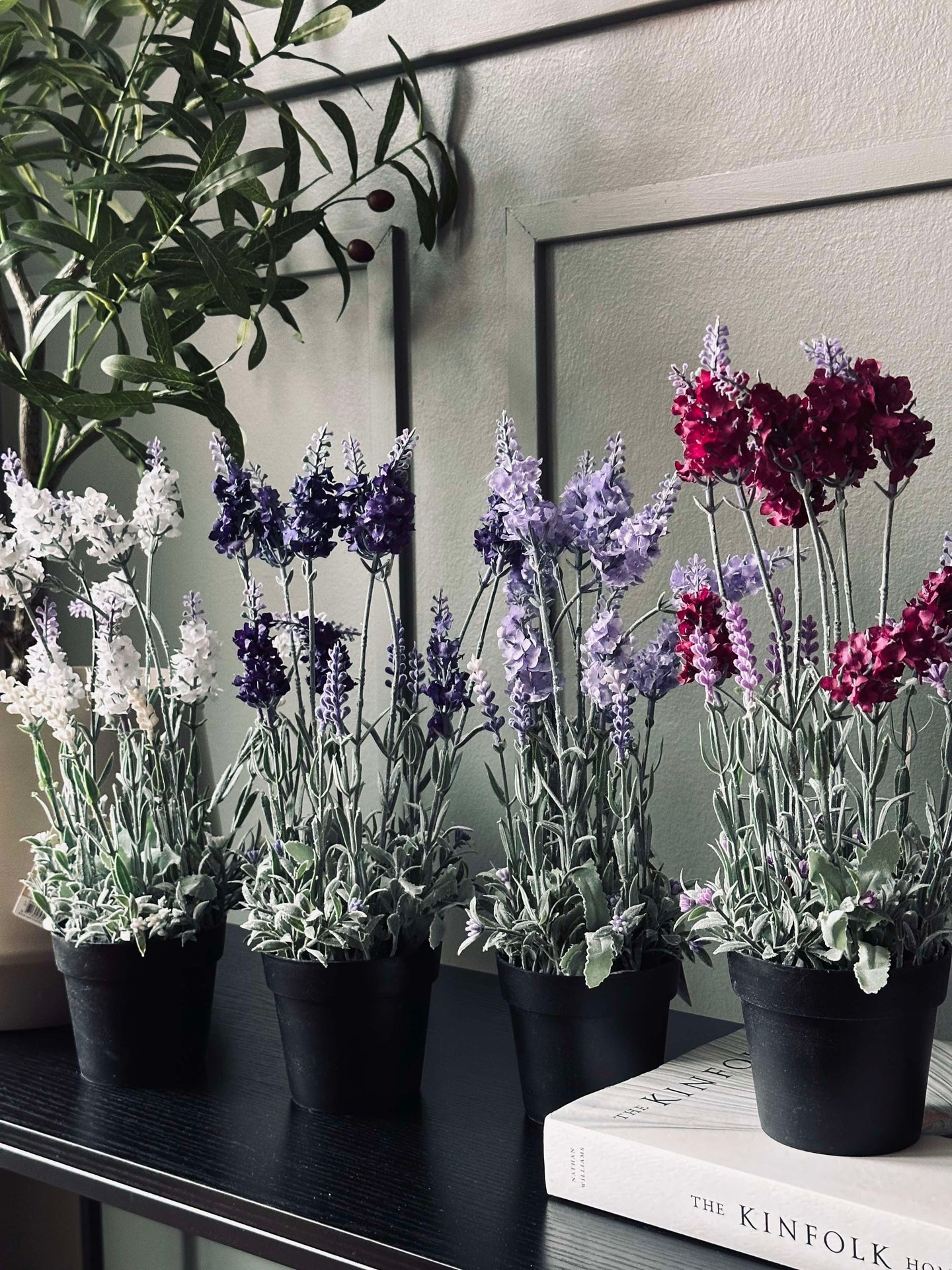 Lavendel 40 cm - Weiß