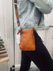 Crossover-Handytasche - Nava Cognac