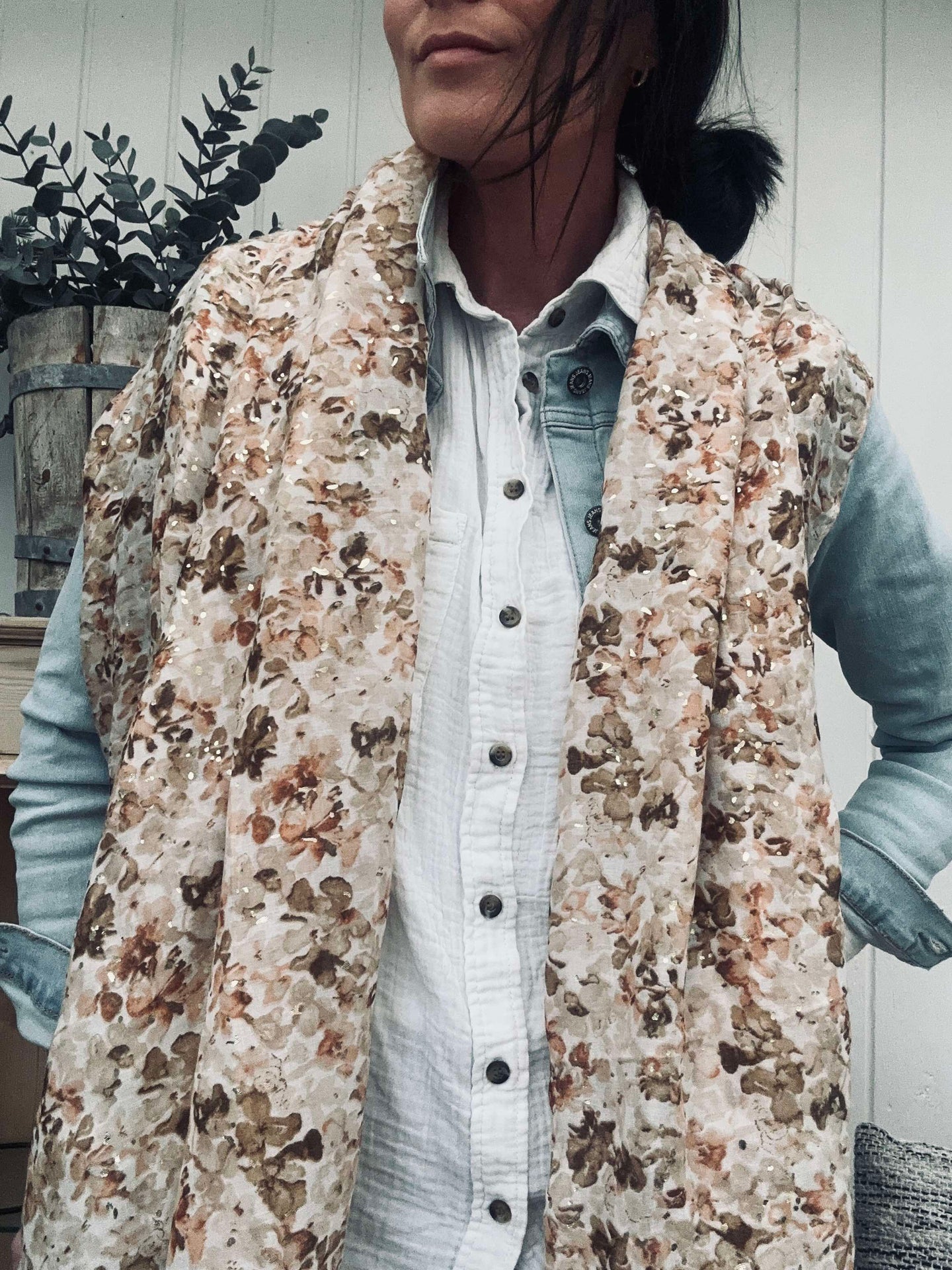 Schal Nelly Beige