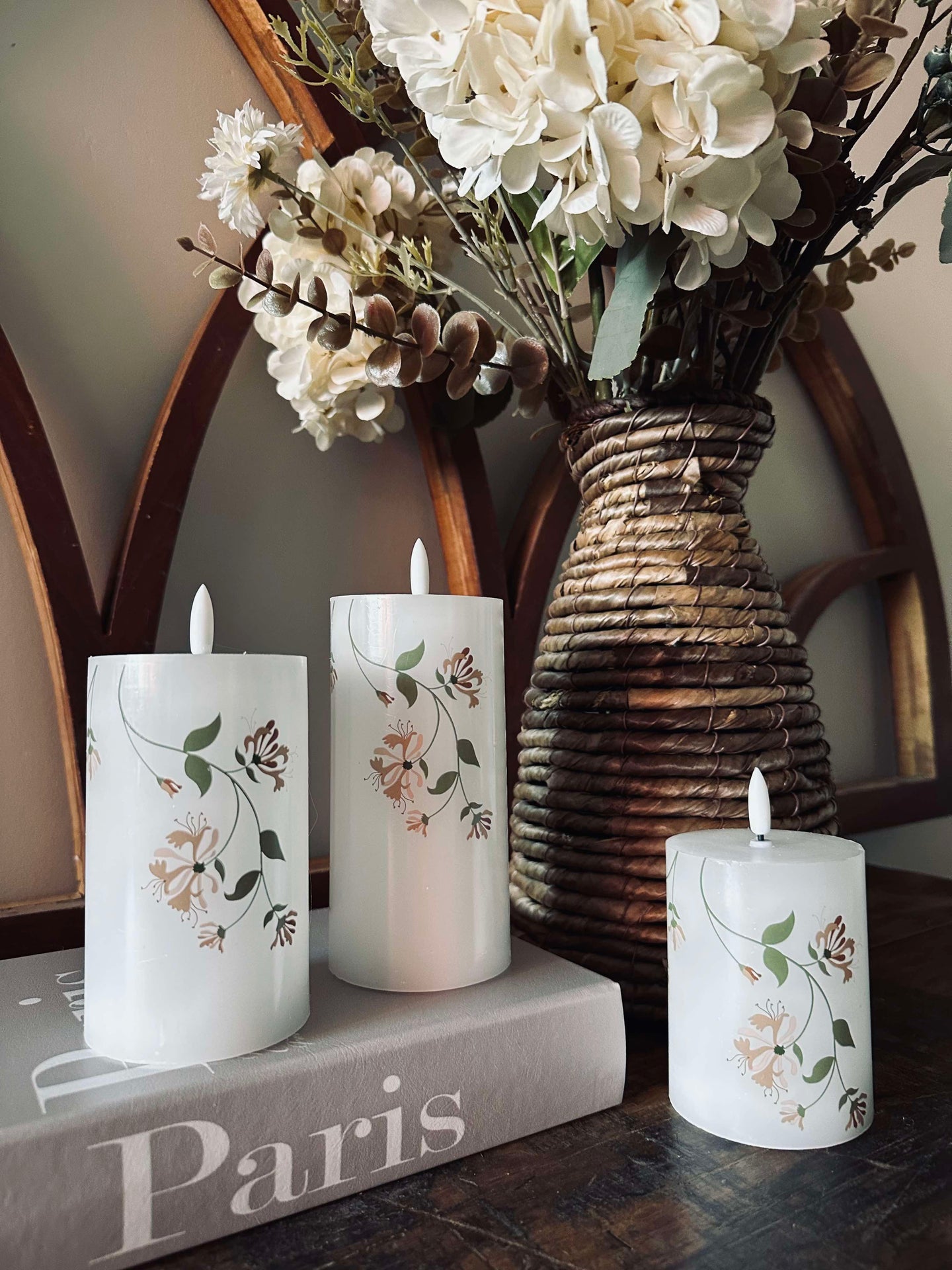 LED Rose flower – Set mit 3 Stk. und Fernbedienung
