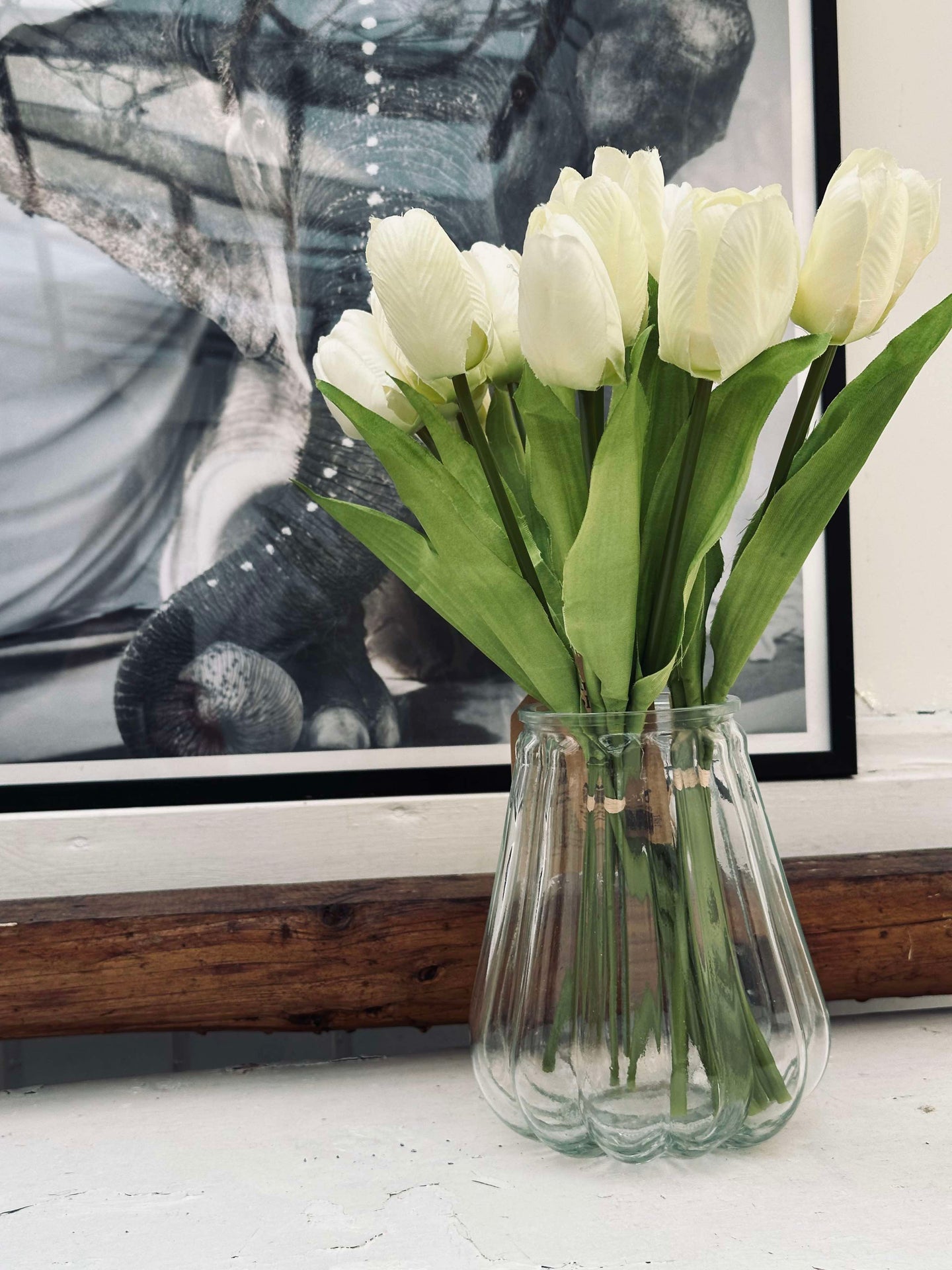 Weiße Tulpen