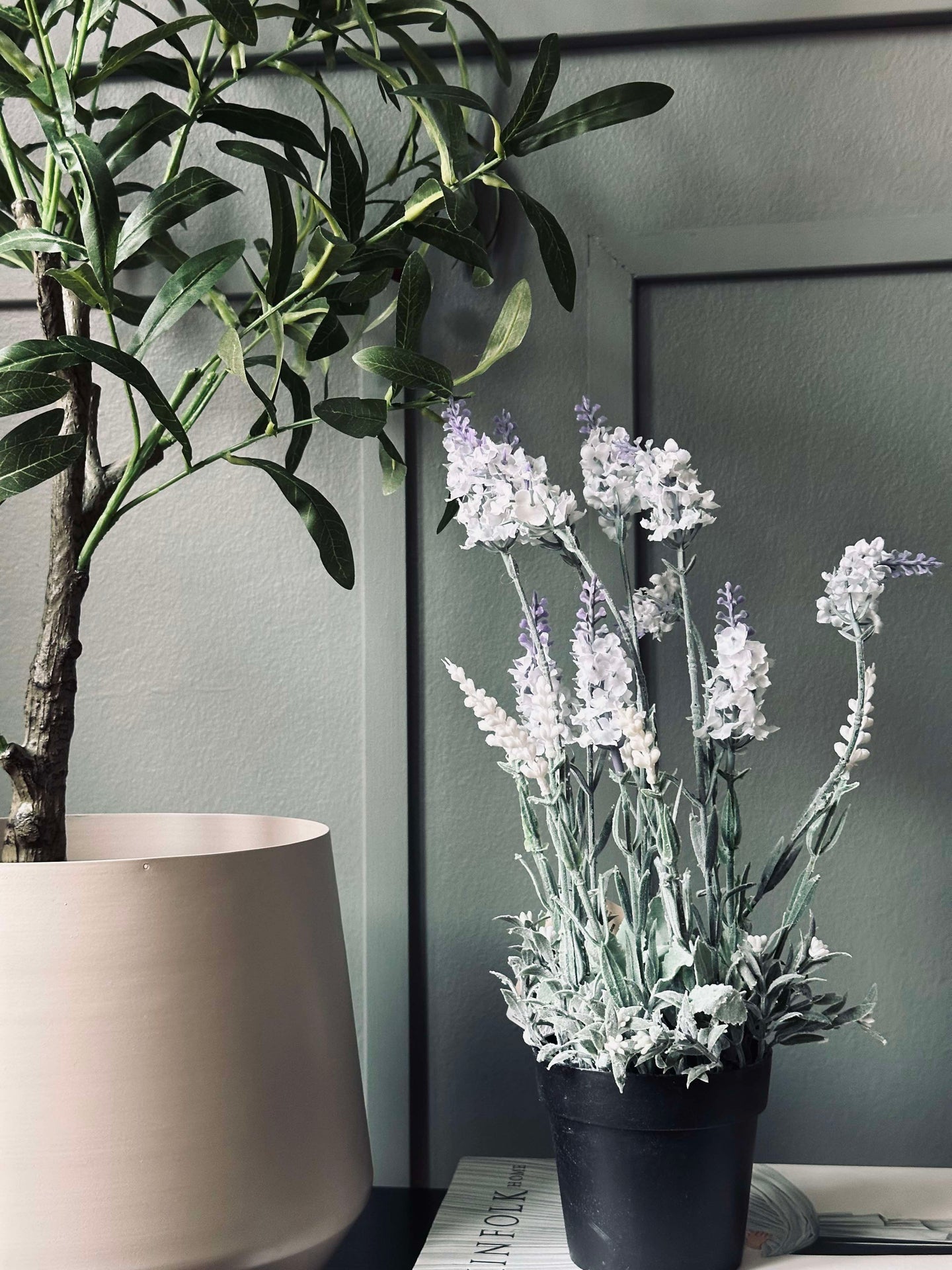 Lavendel 40 cm - Weiß