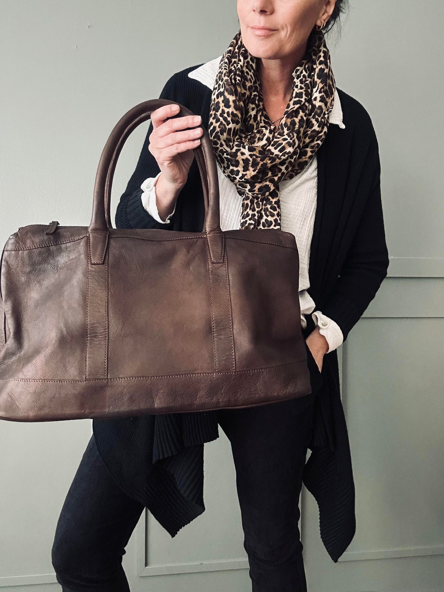 Weekendtaske TRAVEL Brown