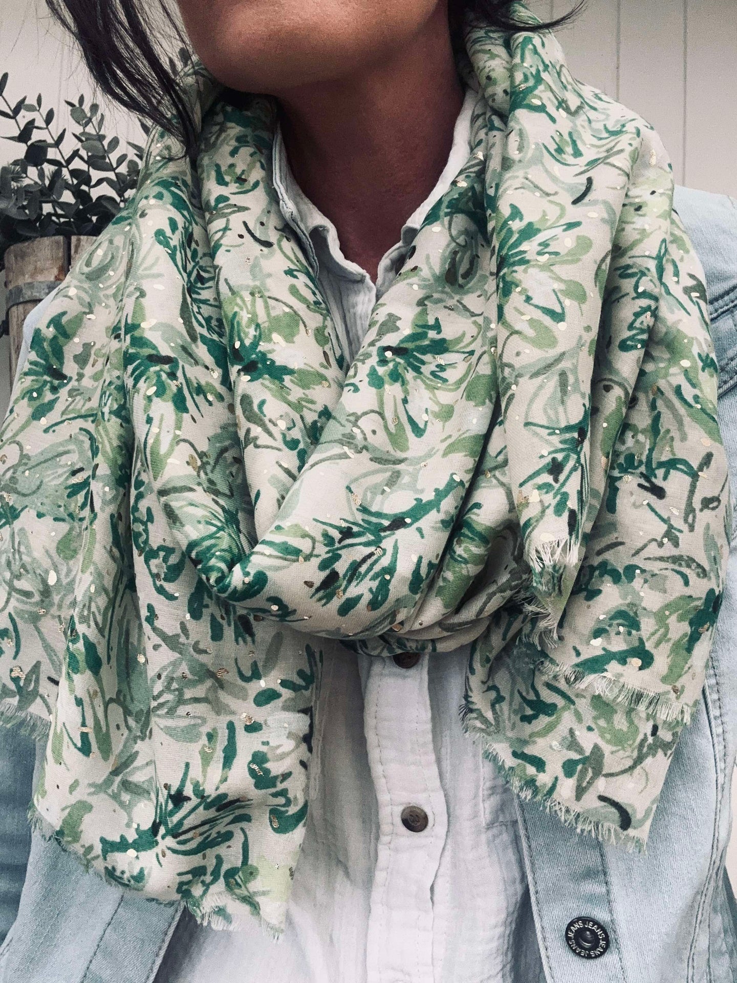 Schal Nelly Green