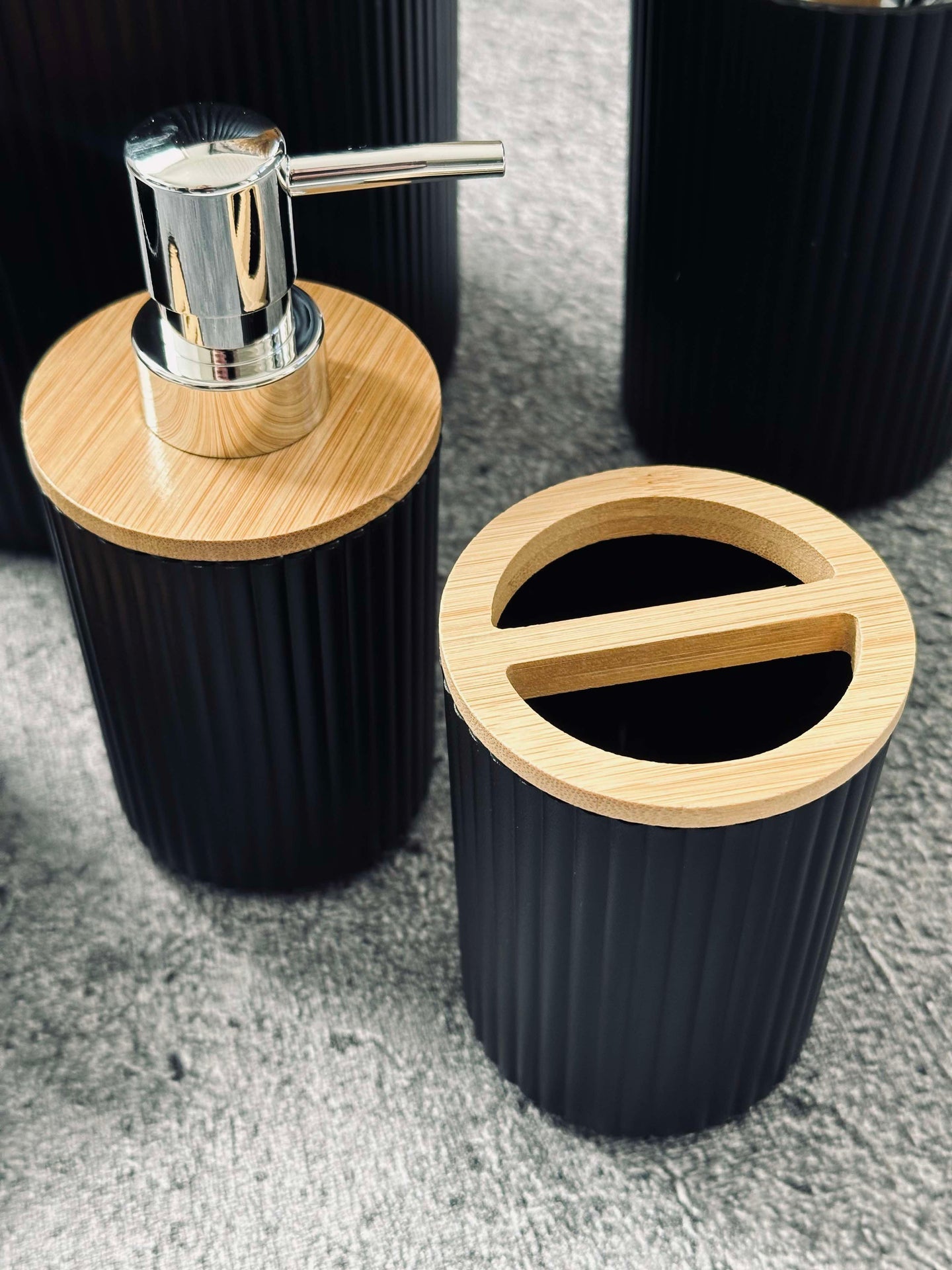 Badezimmerset: 6 Teile