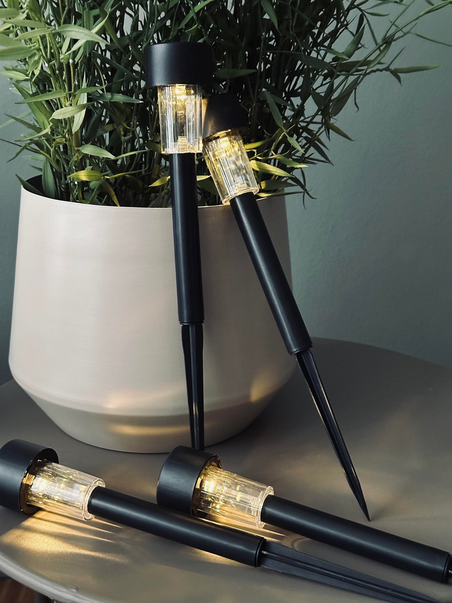 Fackel Effekt Black – Set mit 4 Stk