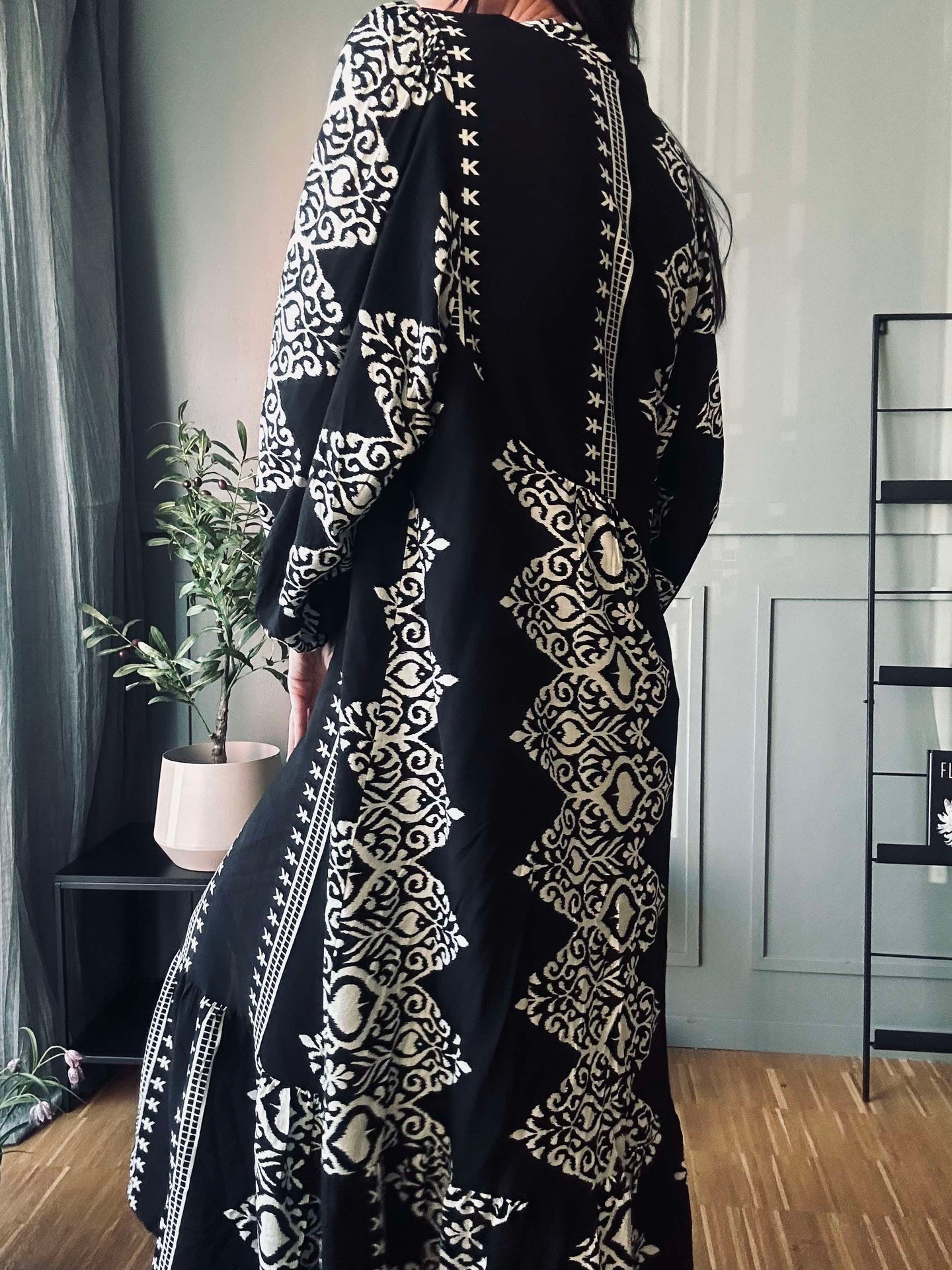 Kleid Black - Boheme cotton