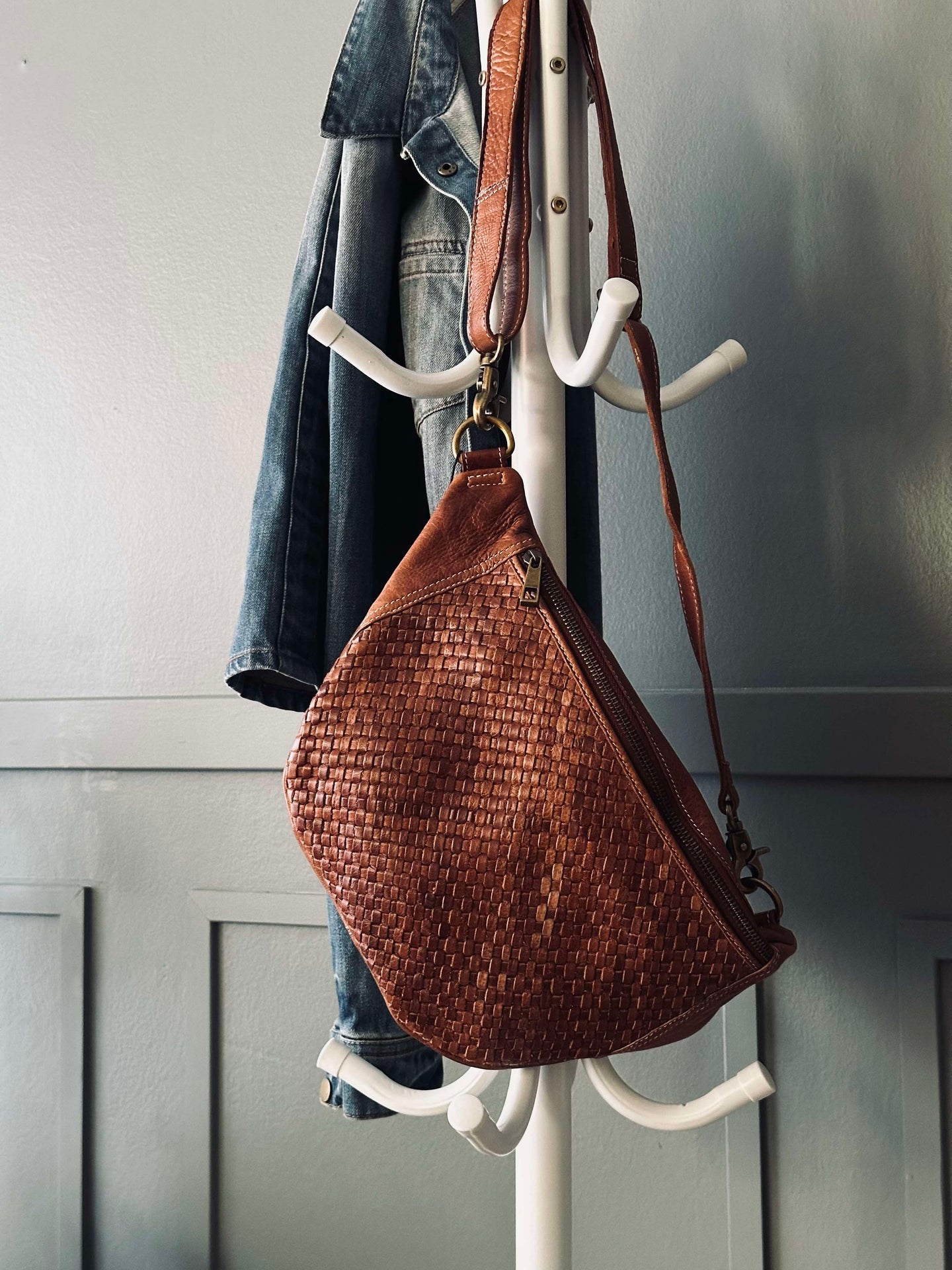 Bumbag DARIA Leder - Walnuss