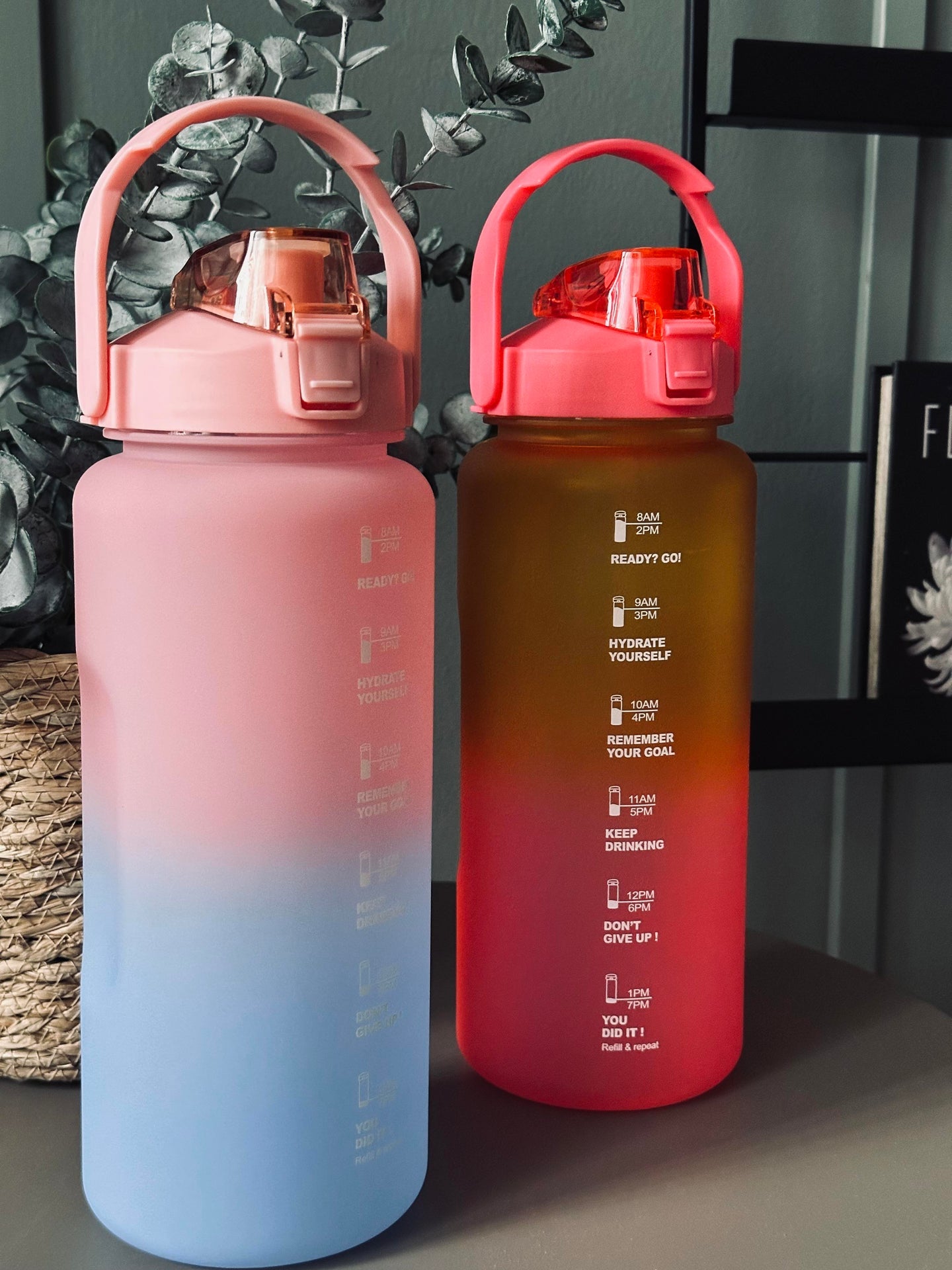 Trinkflasche 2000ml - Orange