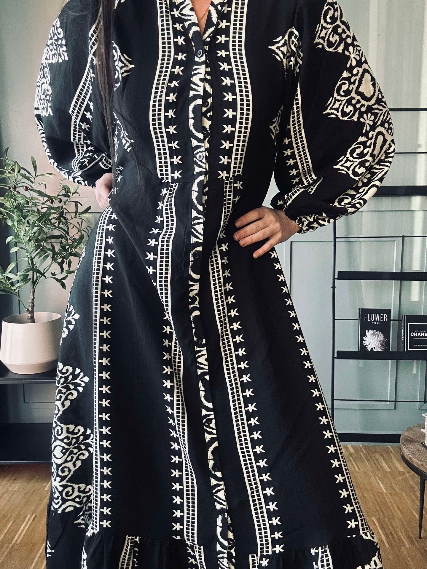 Kleid Black - Boheme cotton