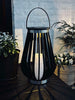 Laterne Solar schwarz XL