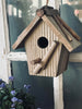 Vogelhaus aus gewaschenem Holz