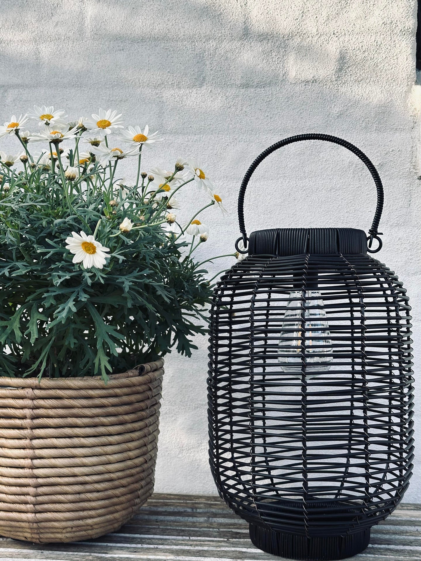 Lanterne Solar Molly Black – Small