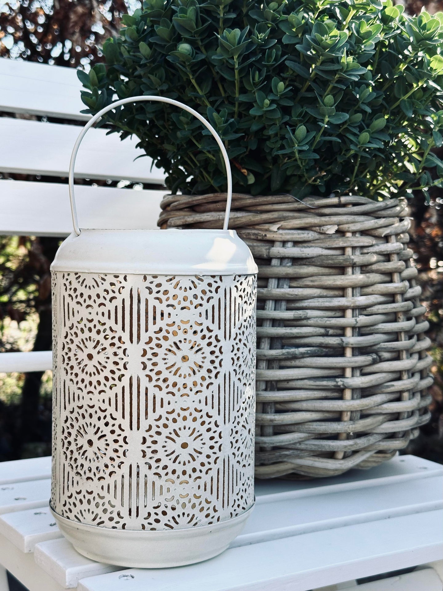Laterne EMMA - Beige